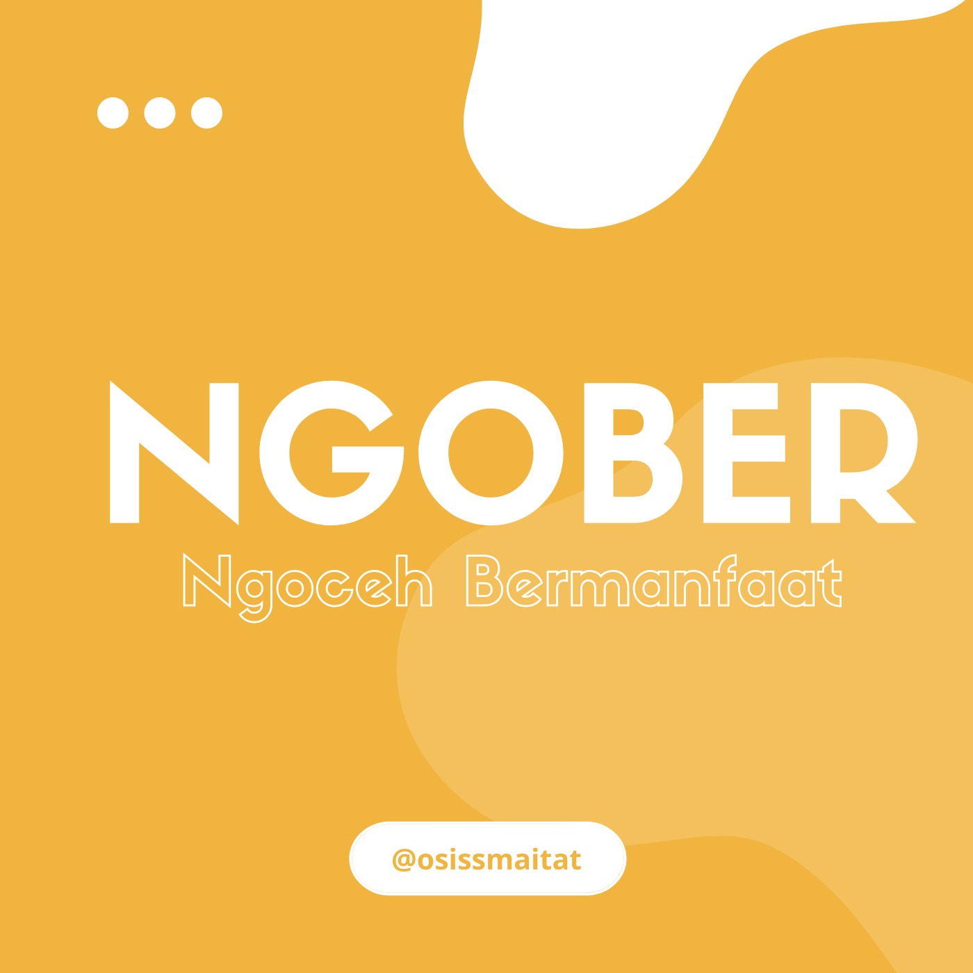 NGOBER (Ngoceh Bermanfaat)