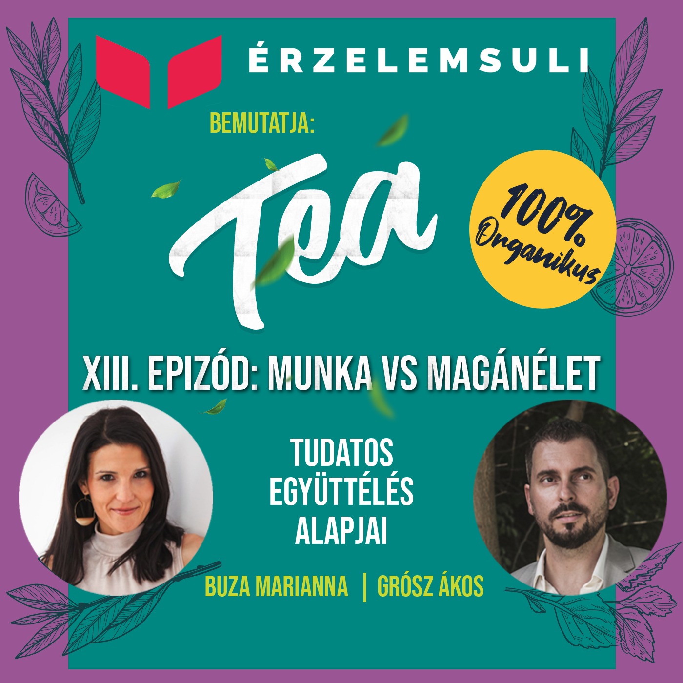 TEA 13. epizód: munka vs magánélet episode artwork