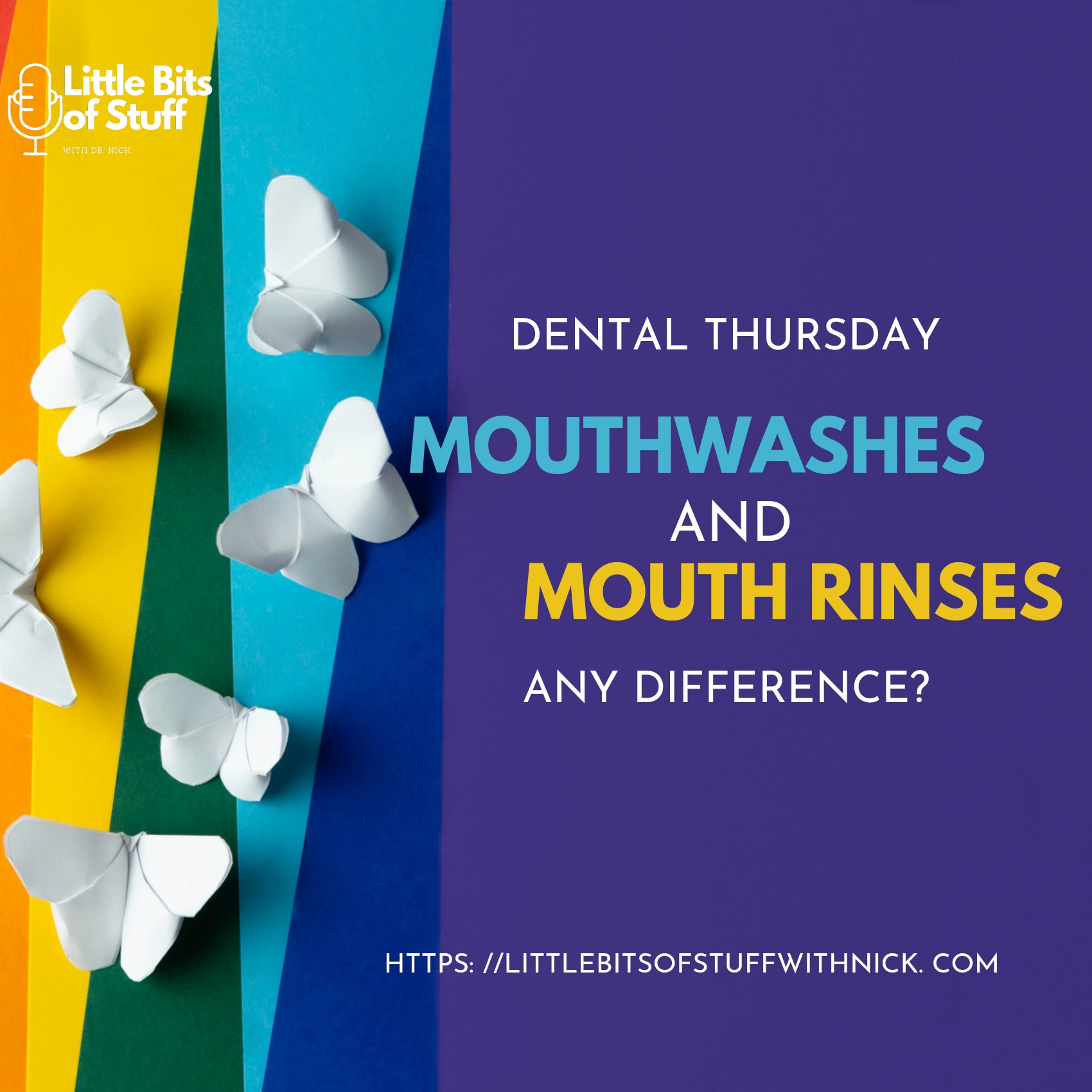 Mouthwashes And Mouth Rinses; Any Difference? episode artwork