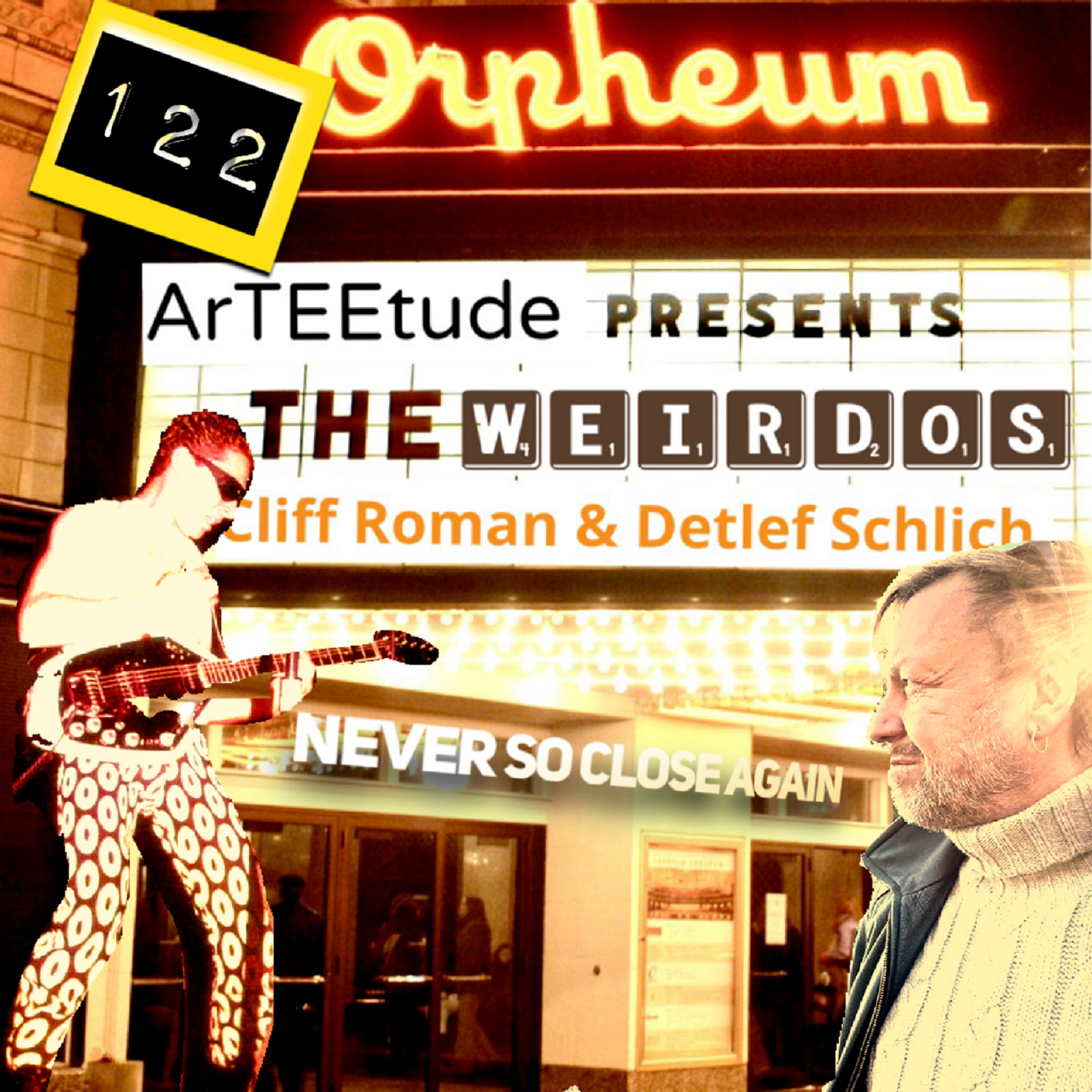 122 The legend of Californian Modern Art and Punkrock, Cliff Roman and Detlef Schlich in an ArTEEtude conversation about being part of the famous Weirdos during Hollywood in the 70s., early 80s. At the end we probably listen to a song.