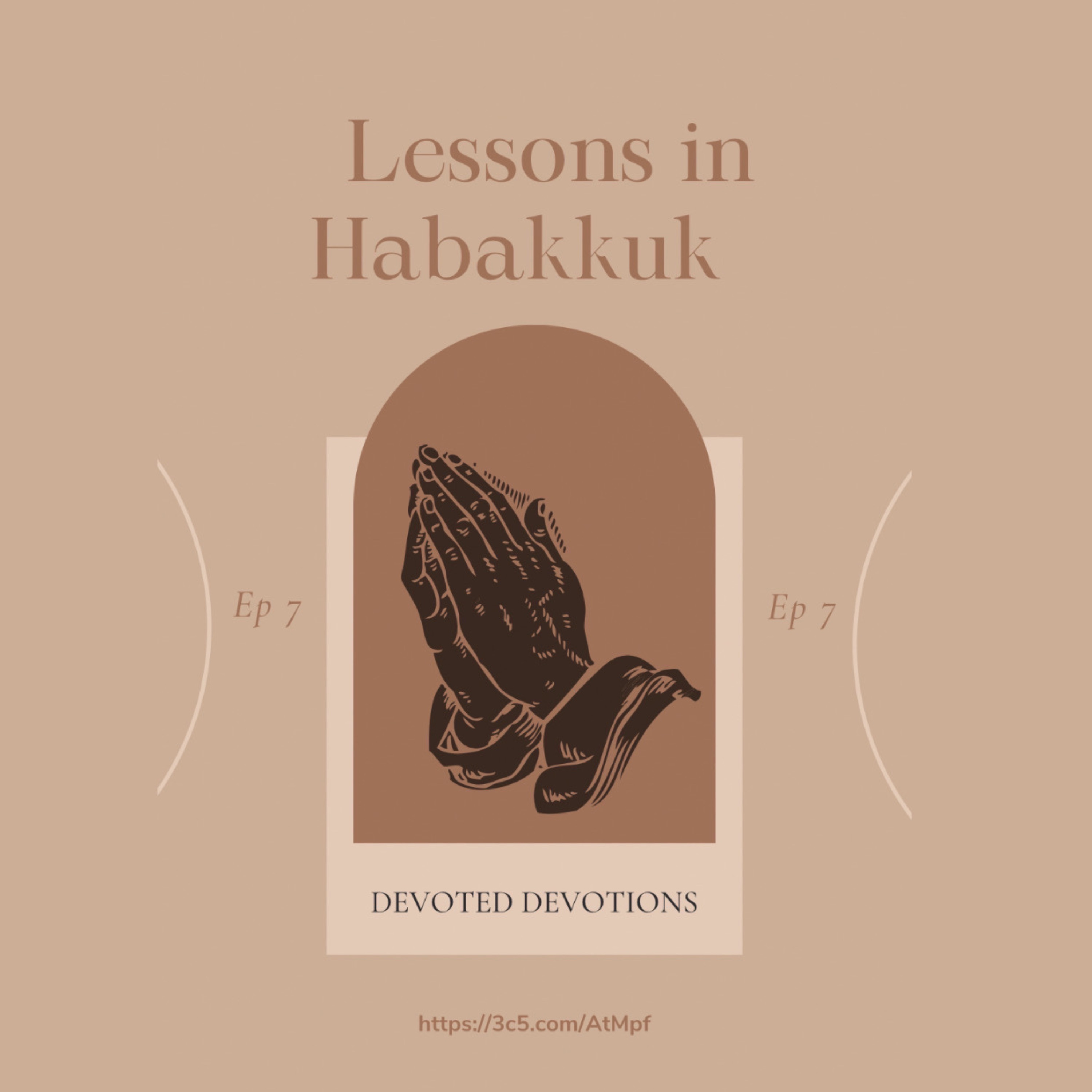 Lessons in Habakkuk