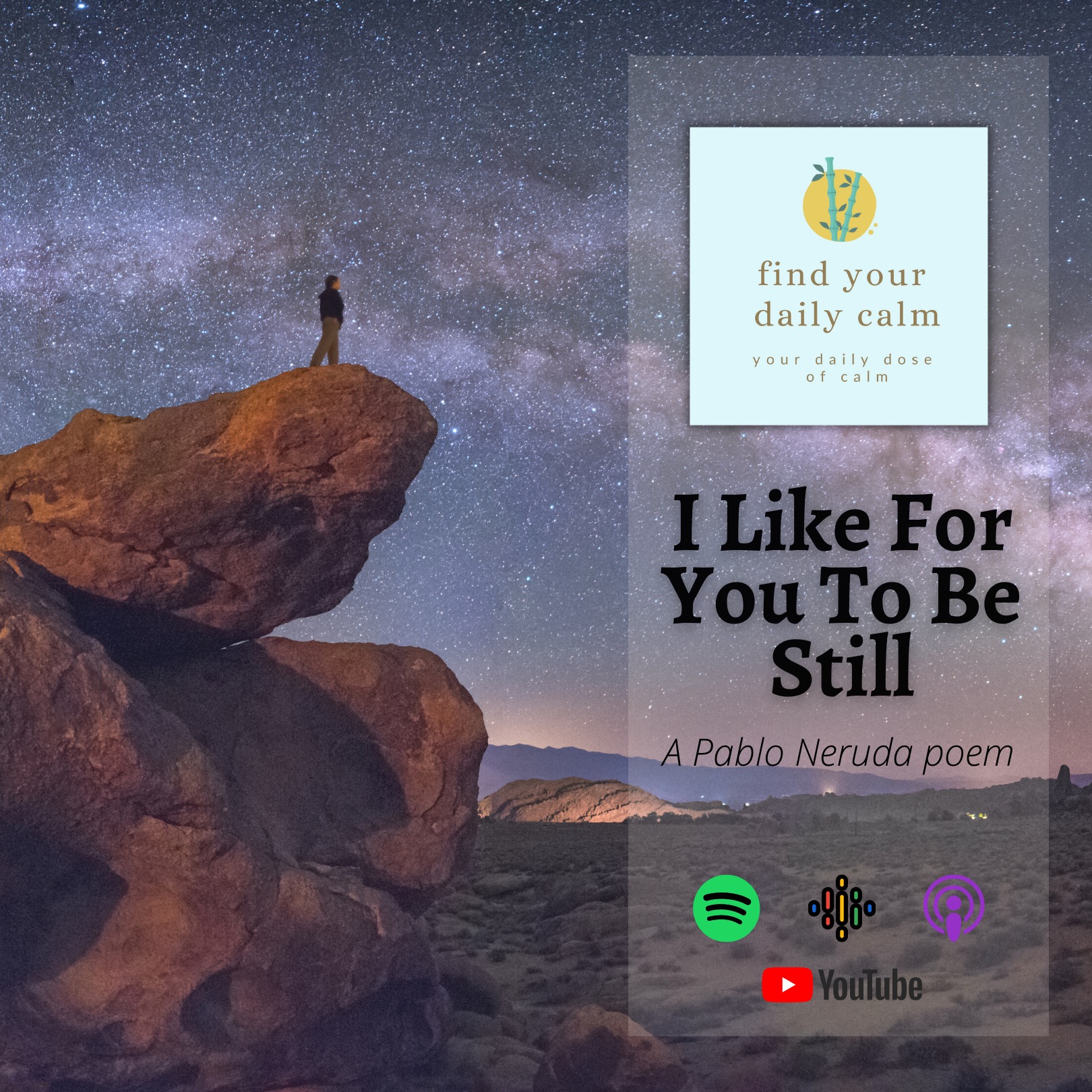 I Like For You To Be Still