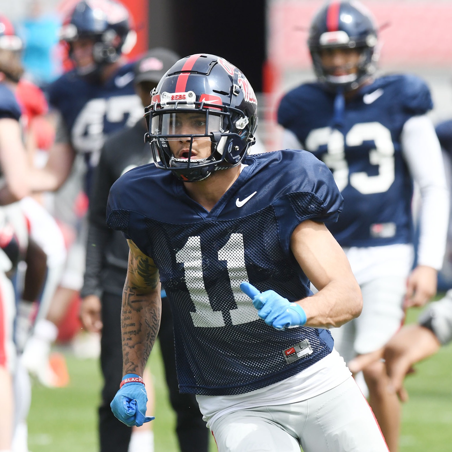 Jordan Watkins' two-week spring practice report on QBs Jaxson Dart and Luke Altmyer