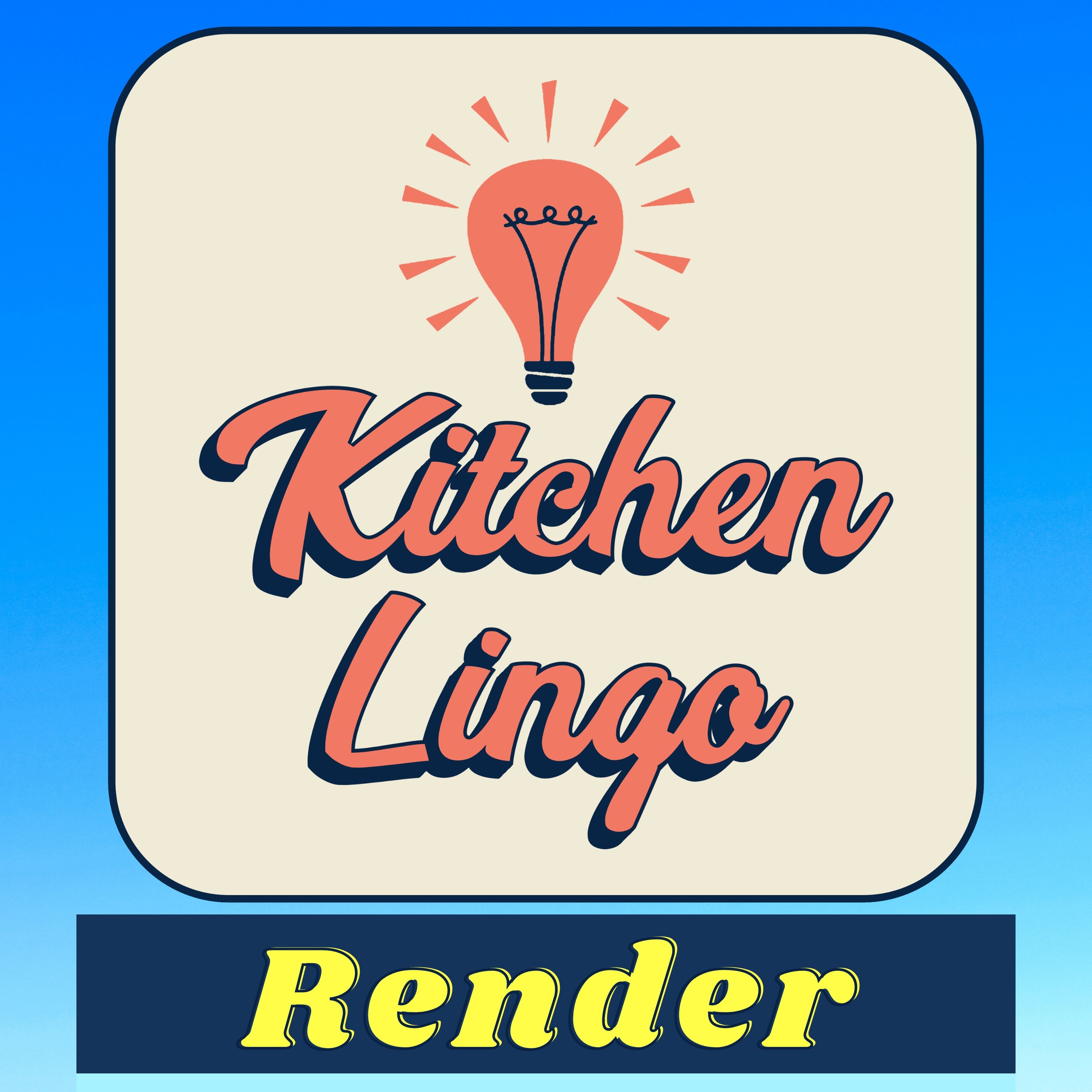 RENDER - Kitchen Lingo Culinary Vocab Learning Challenge episode artwork