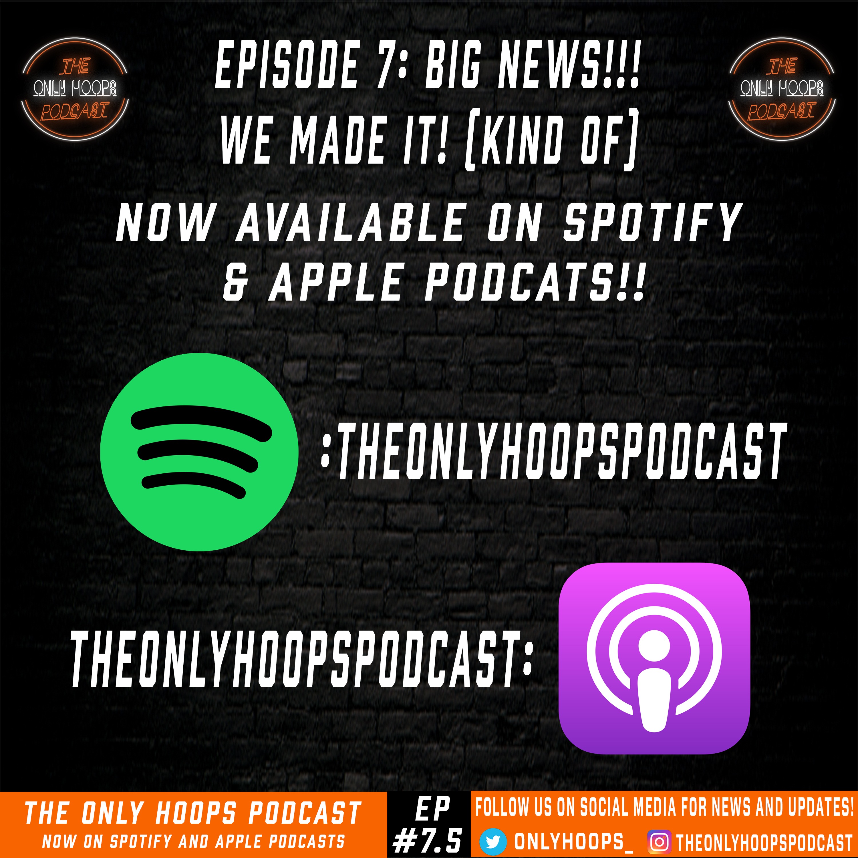 Episode #7.5: Big News!