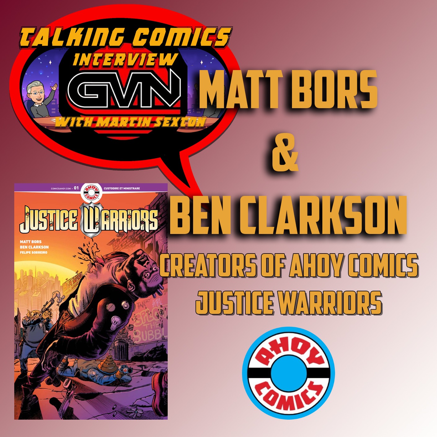 GVN Talking Comics Interview With Matt Bors & Ben Clarkson