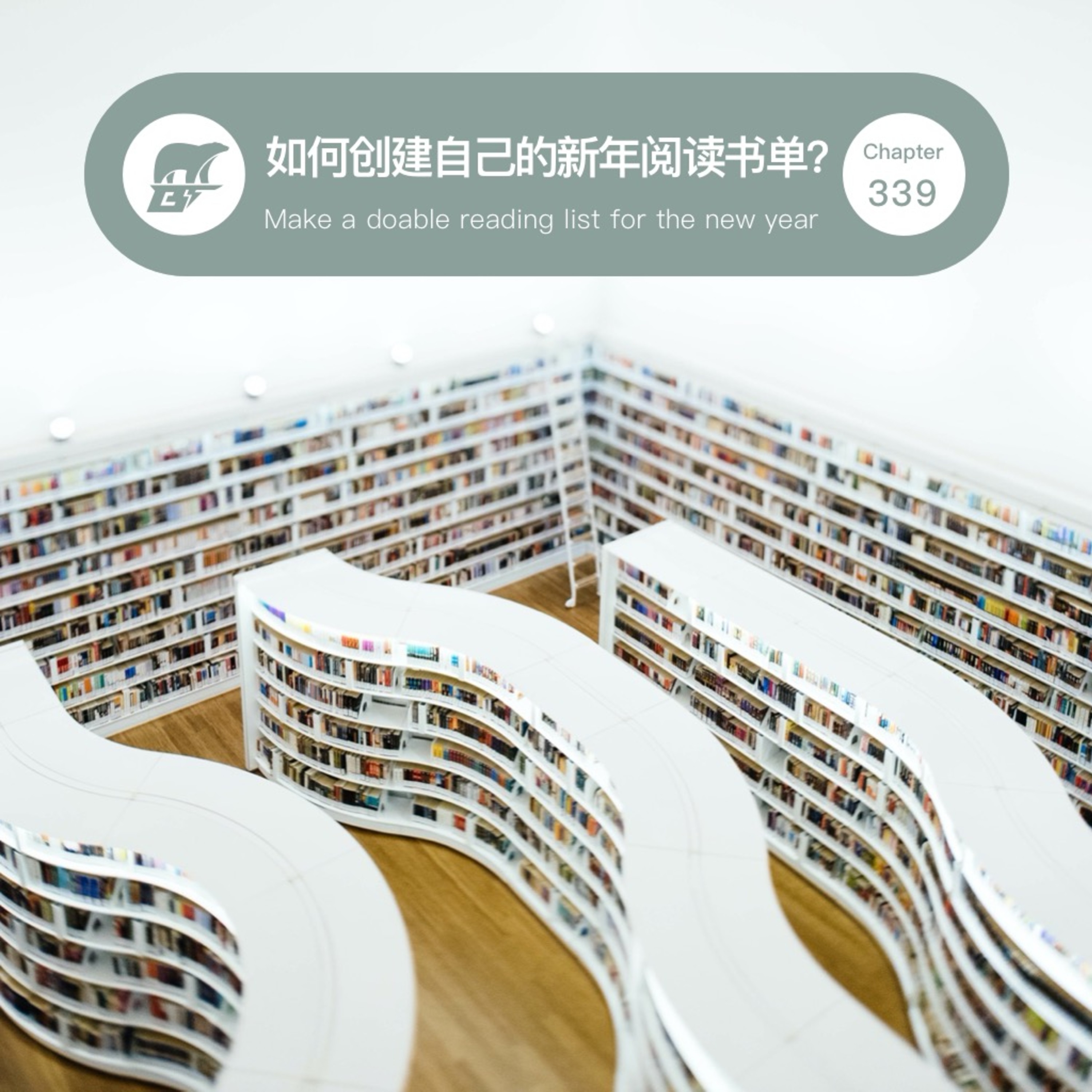 cover of episode 339 / 如何创建自己的新年阅读书单？- How to make a doable reading list for the new year?