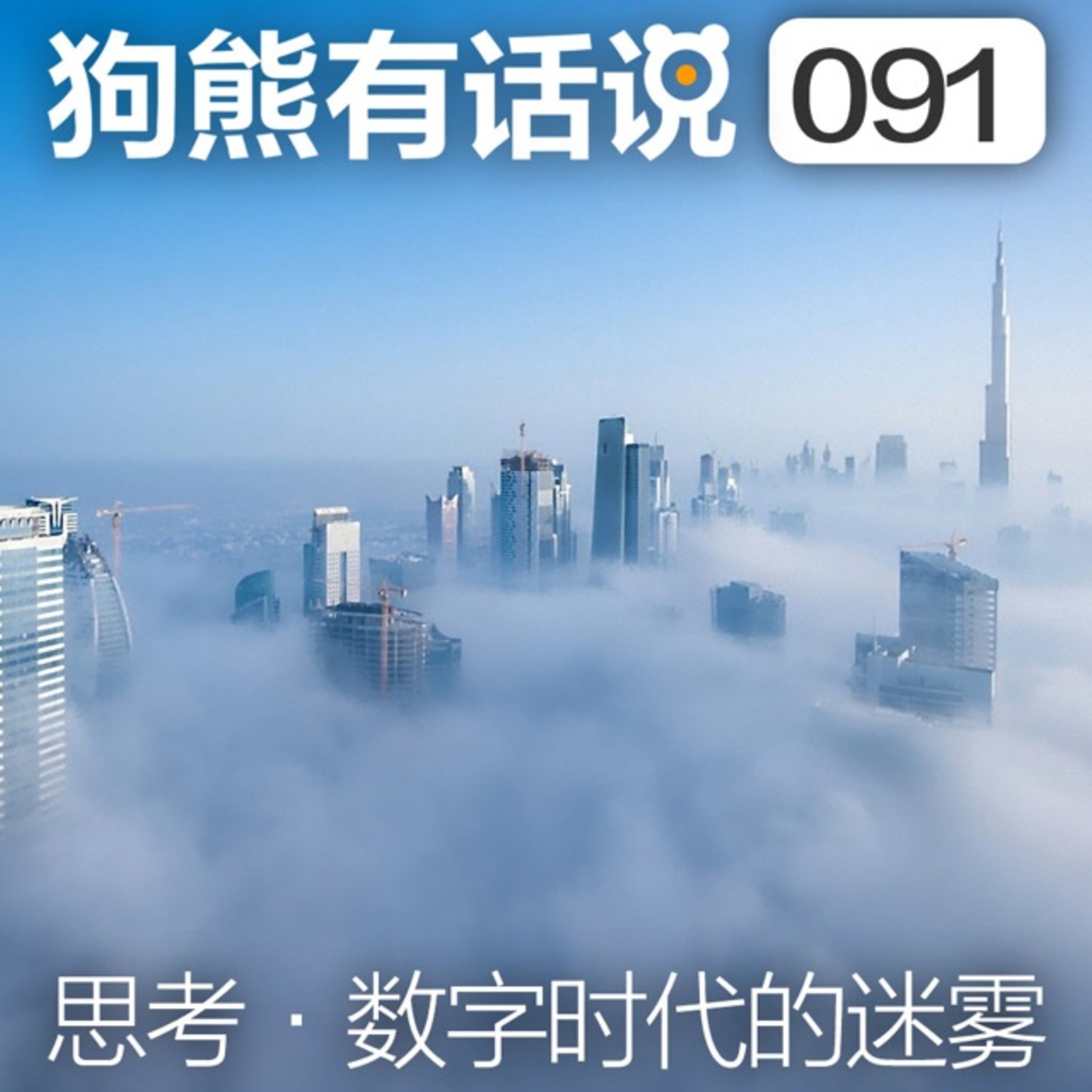 cover of episode 091期：思考·数字时代的迷雾