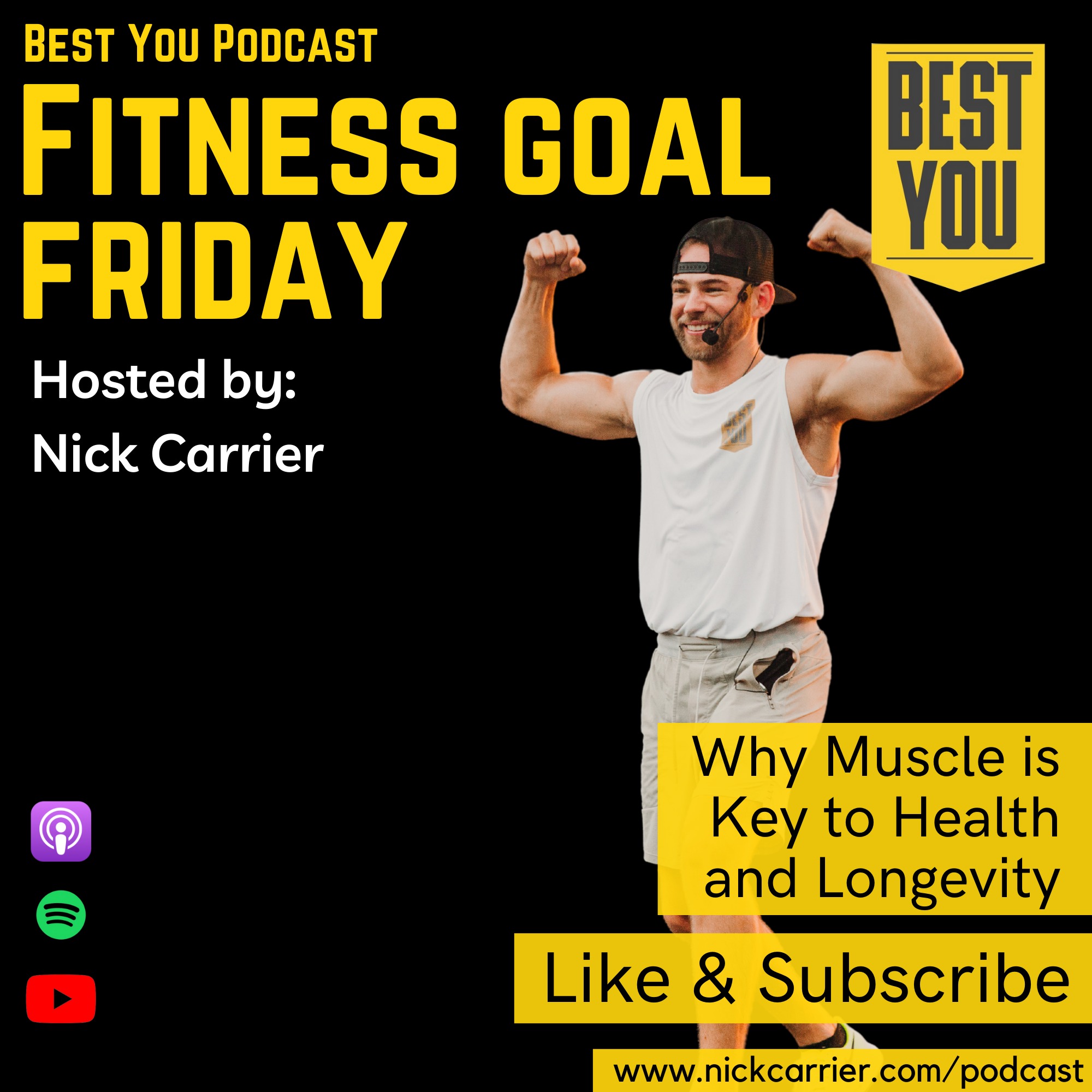 Fitness Goal Friday - Why Muscle is Key to Health and Longevity episode artwork
