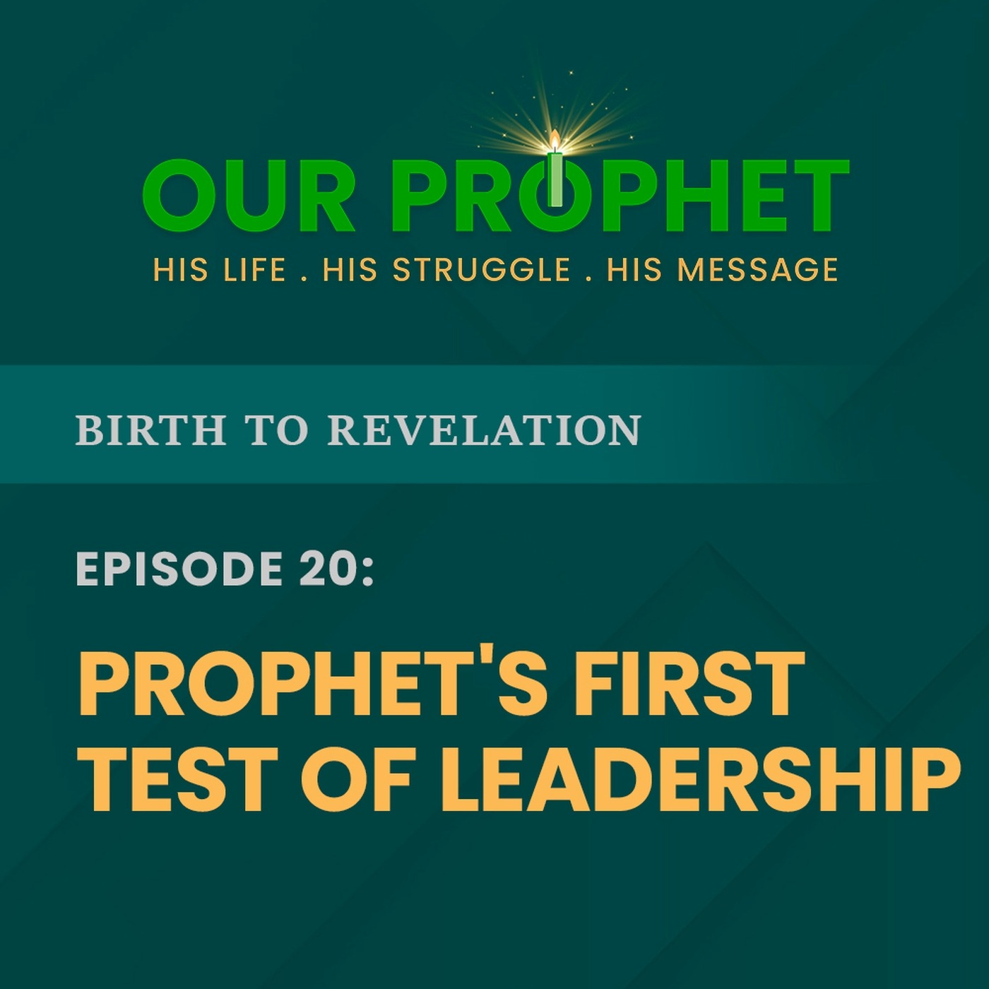 Ep 20: Placing Black Stone: Prophet's First Test of Leadership | Birth To Revelation | #OurProphet episode artwork