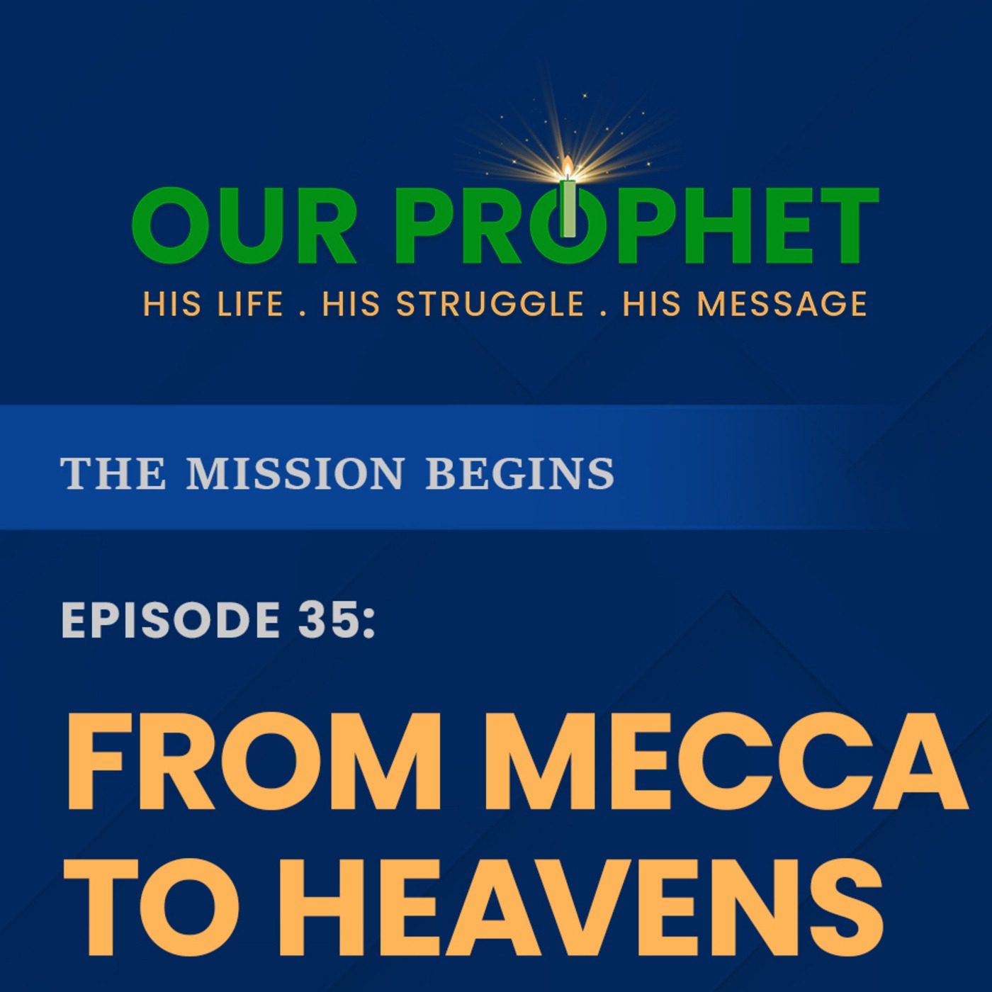 Ep 35: Isra & Mi'raj: What Exactly Happened That Night? | The Mission Begins | #OurProphet episode artwork