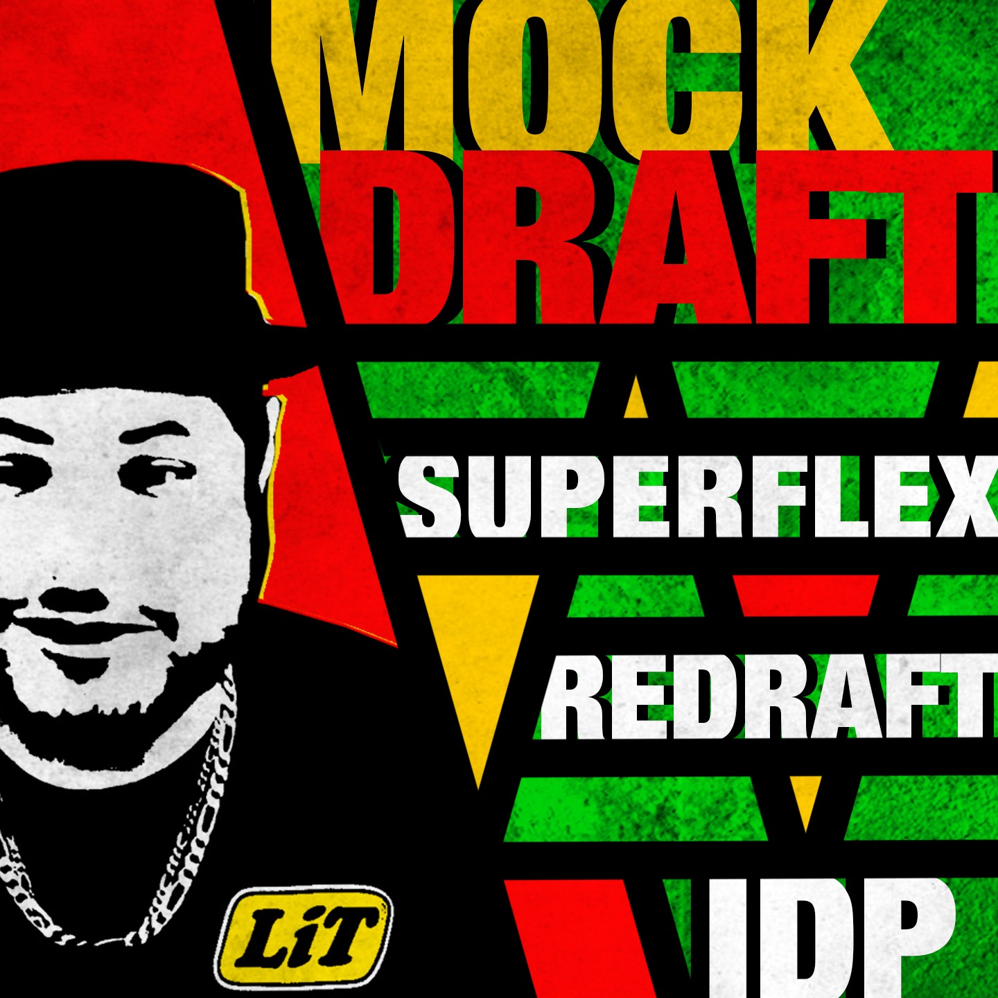 Zero WR Super Flex Mock Draft, IDP Image