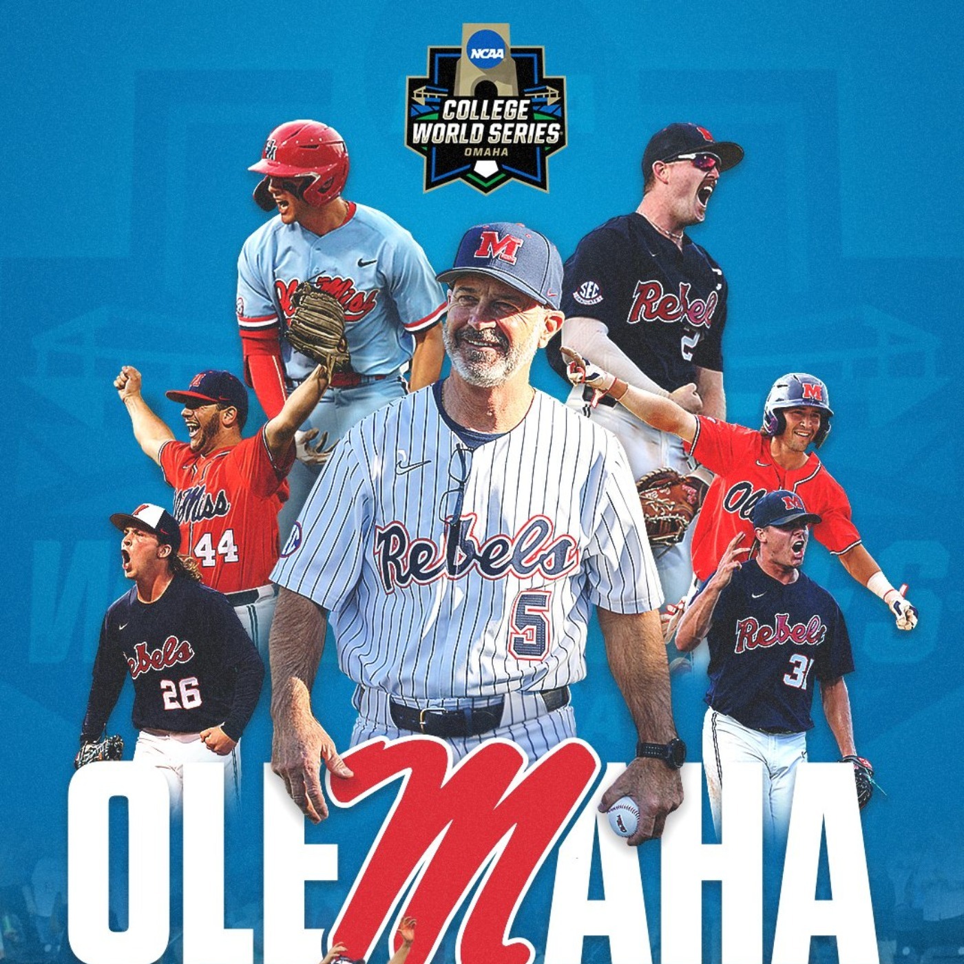 Rebel Yell Hotline: Mike Clement previews Ole Miss in Omaha, four-star Brycen Sanders commits episode artwork