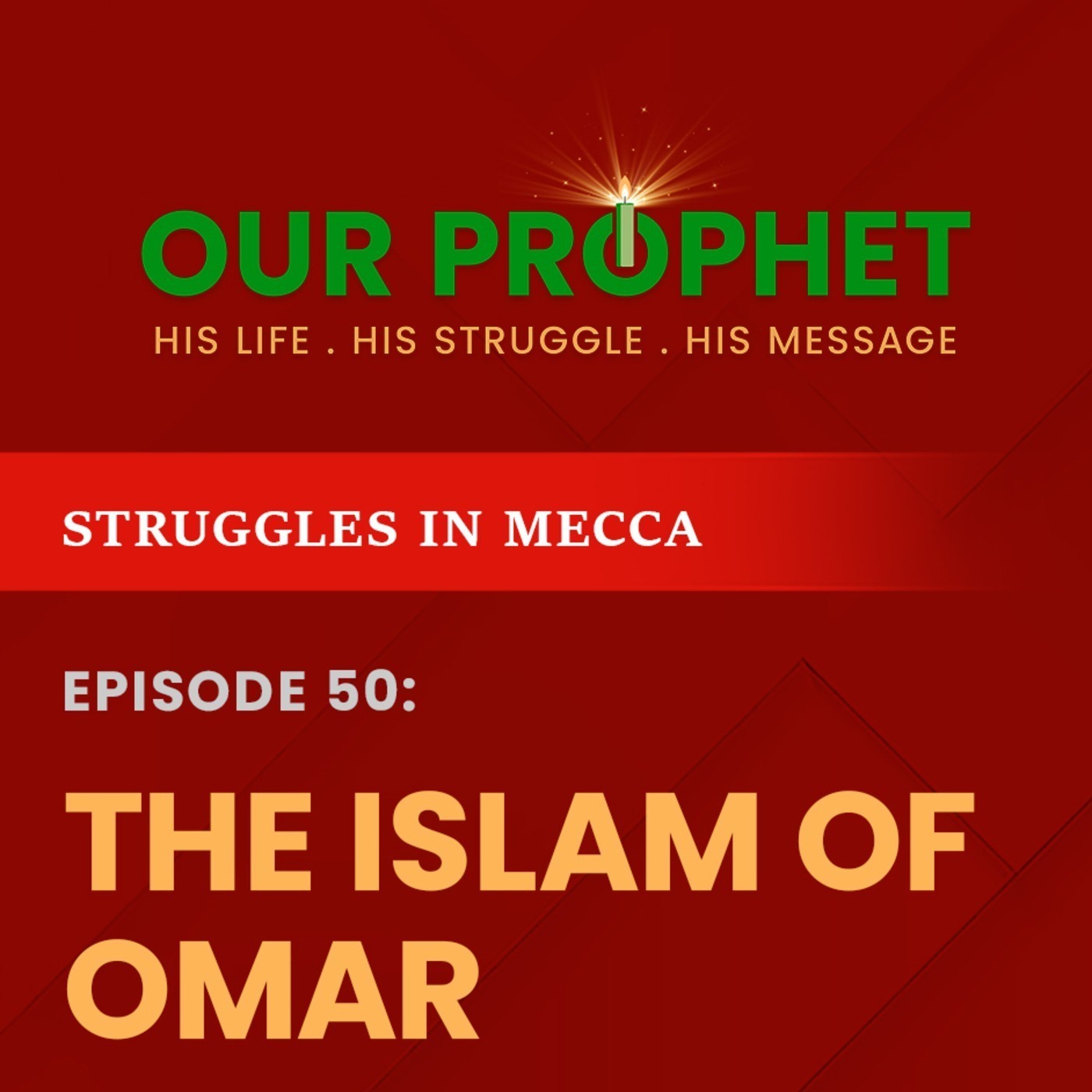 Ep 50: Omar Ibn Khattab Becomes Muslim: A Pillar of Strength for Islam? | Struggles in Mecca | #OurProphet episode artwork