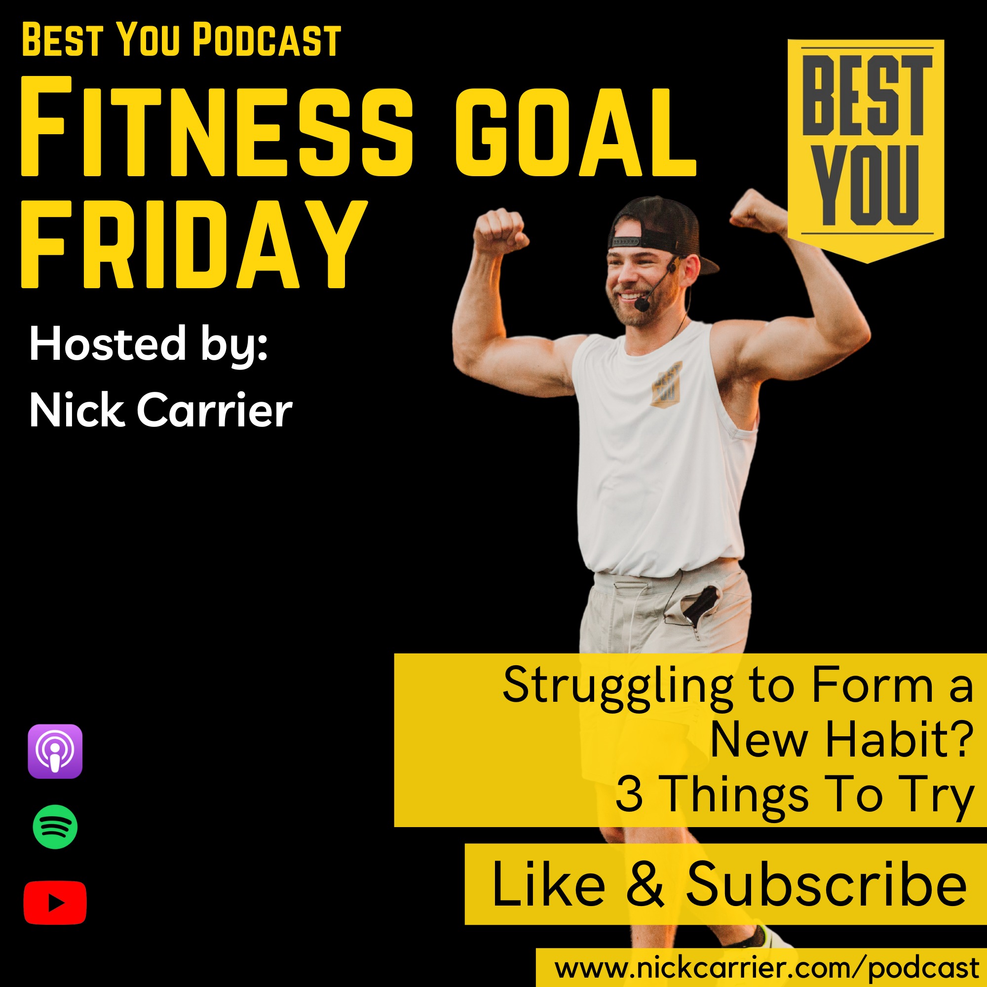 Fitness Goal Friday - Struggling to Form a New Habit? 3 Things To Try
