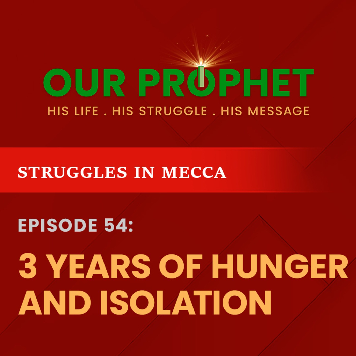 Ep 54: Boycott of Banu Hashim: Muslims At Shi'b Abu Talib | Struggles in Mecca | #OurProphet episode artwork
