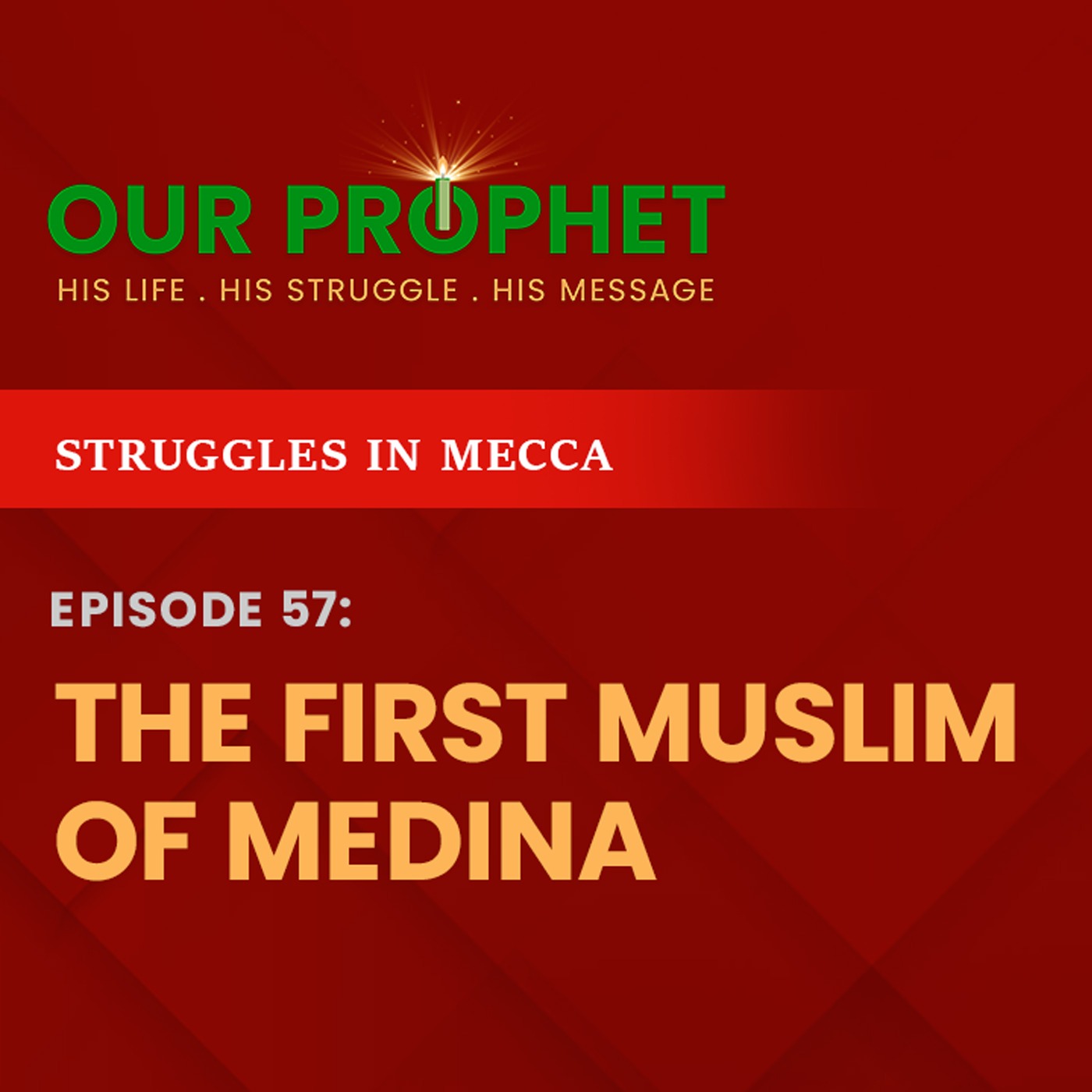 Ep 57: How Did Islam Reach Medina (Yathrib)? | Struggles in Mecca | #OurProphet episode artwork