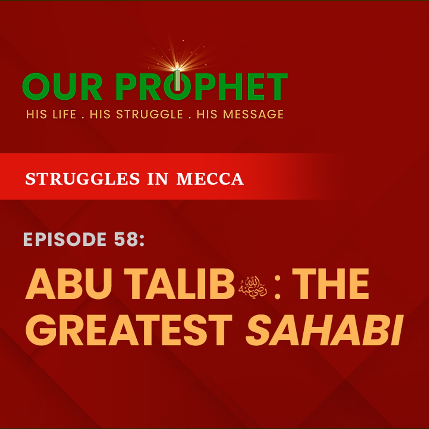 Ep 58: Sacrifices by Abu Talib for Prophet & Islam | Struggles in Mecca | #OurProphet episode artwork