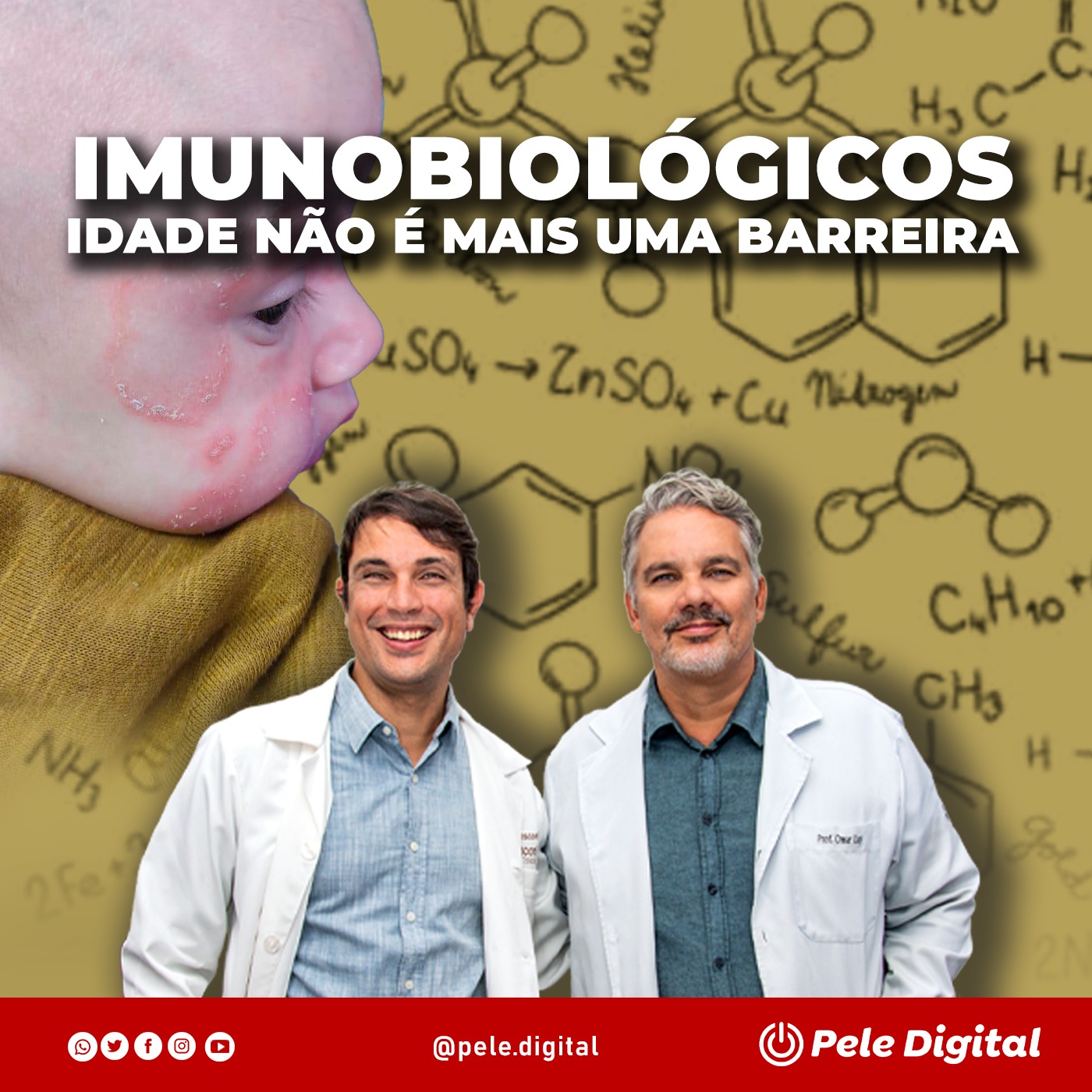 Pele Digital Cast #58 - Imunobiológicos - A Idade não é mais um problema