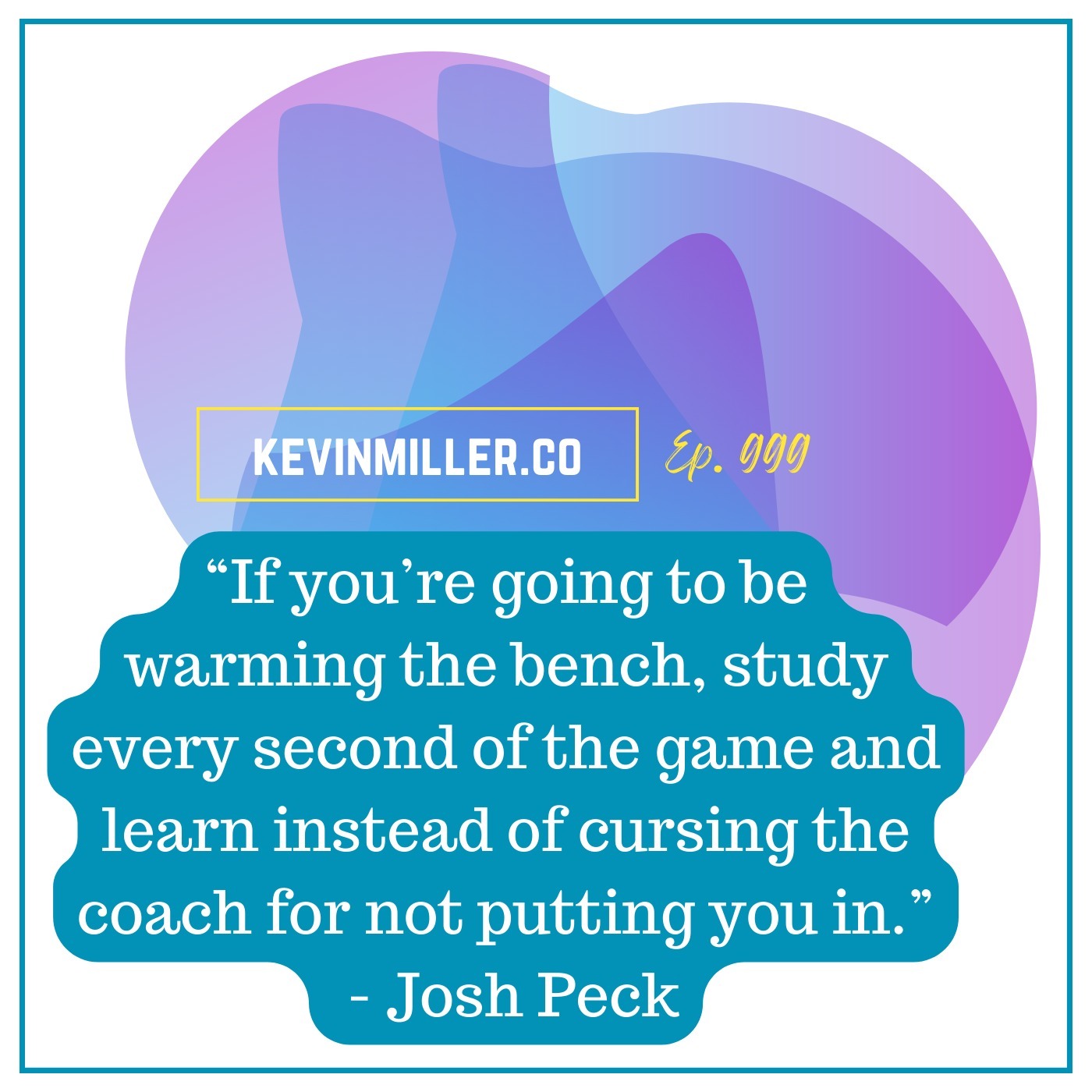 Esteemable Acts Build Self-Esteem | Part 2: Josh Peck