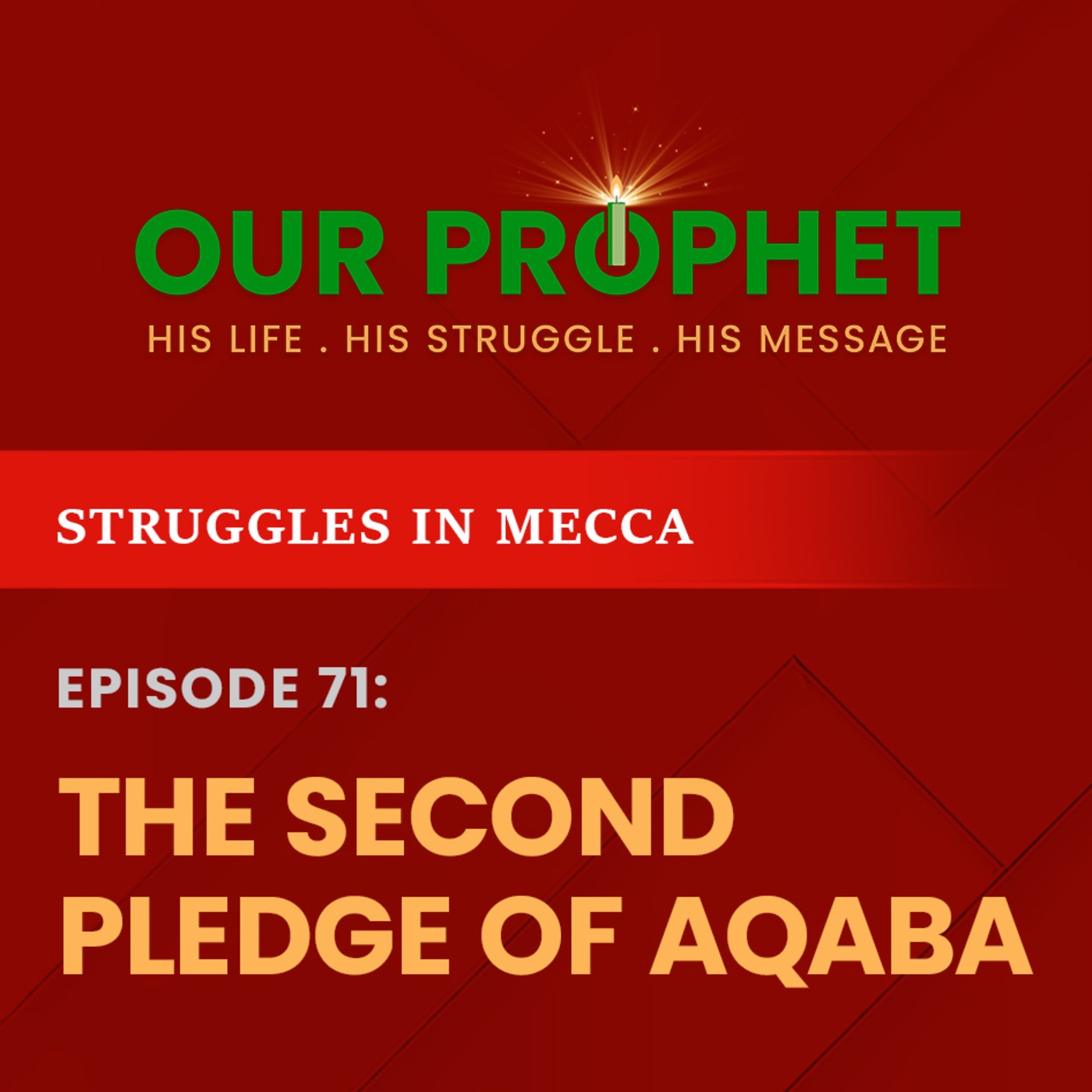 Ep 71: The Second Pledge of Aqaba (Pledge of War) | Struggles in Mecca | #OurProphet episode artwork