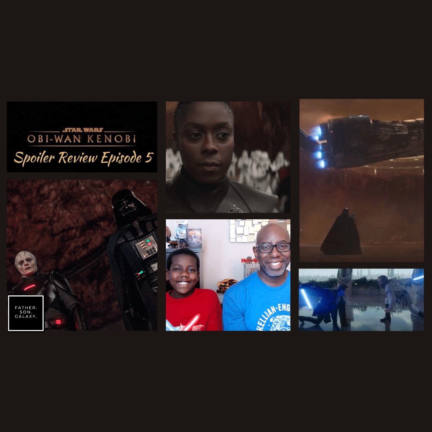 Spoiler Review Episode 5 Obi-Wan Kenobi episode artwork