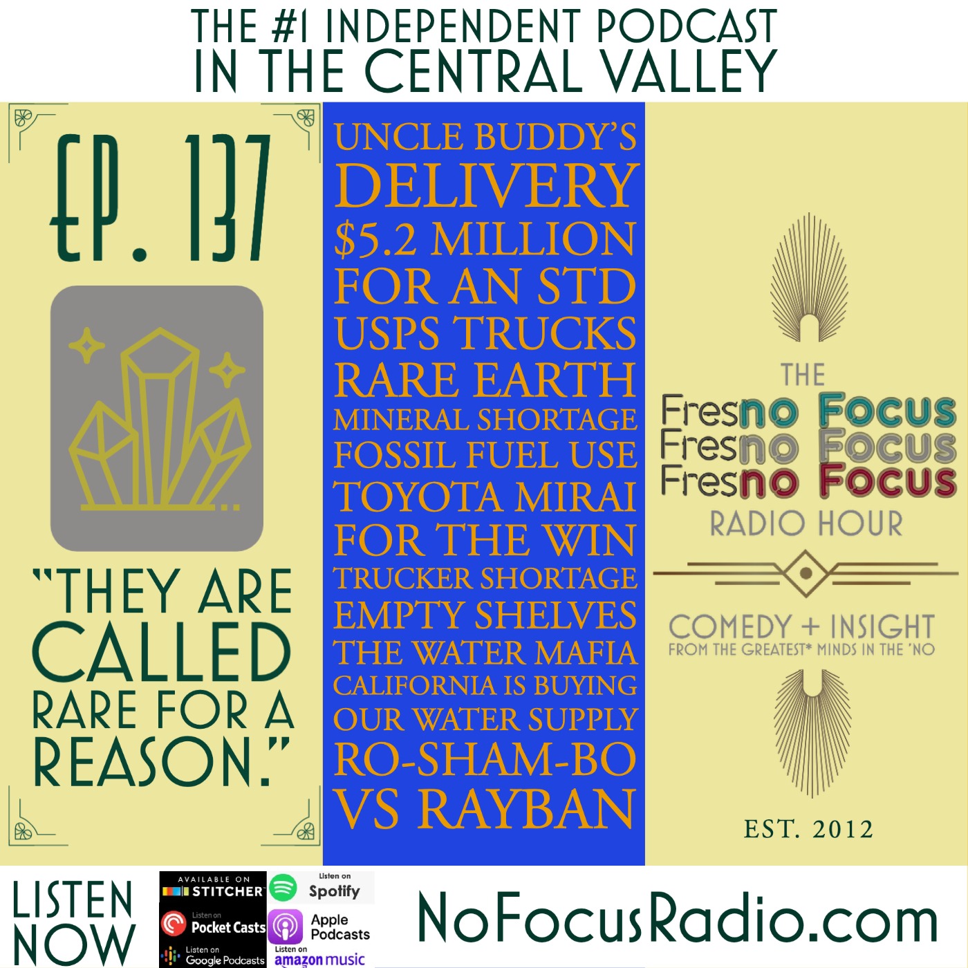The no Focus Radio Hour Ep 137: “They are called rare for a reason.” episode artwork