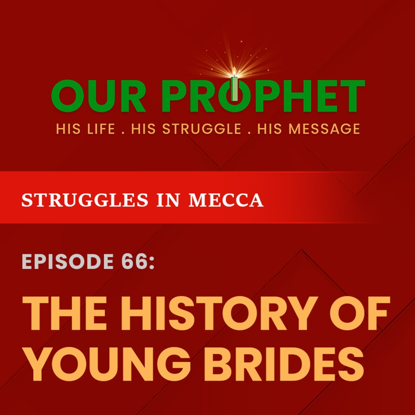 Ep 66: Marriage With Ayesha: Does Islam Support Child Marriages? | Struggles in Mecca | #OurProphet episode artwork