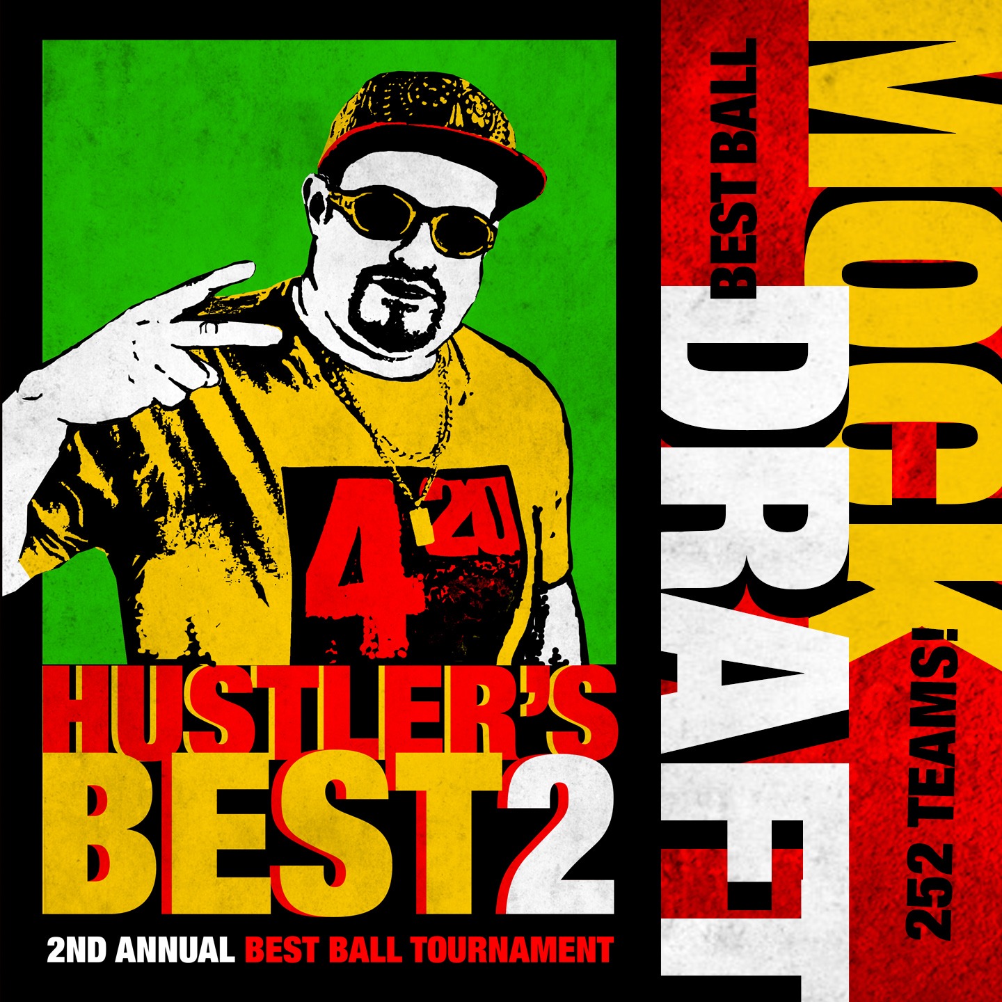 Hustler Best 2 Mock Draft | Best Ball Mock Draft Image