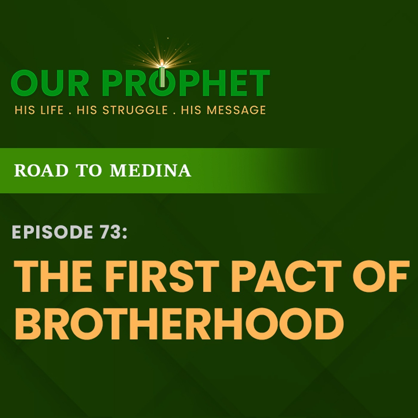 Ep 73: Prophet Establishes 'Pact of Brotherhood' Between Muhajirin | Road To Medina | #OurProphet episode artwork