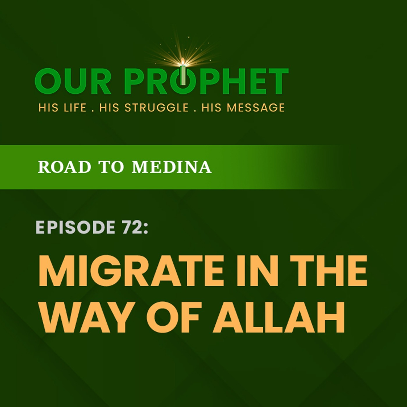 Ep 72: Importance of Migration & Why Prophet Chose Medina? | Road To Medina | #OurProphet episode artwork