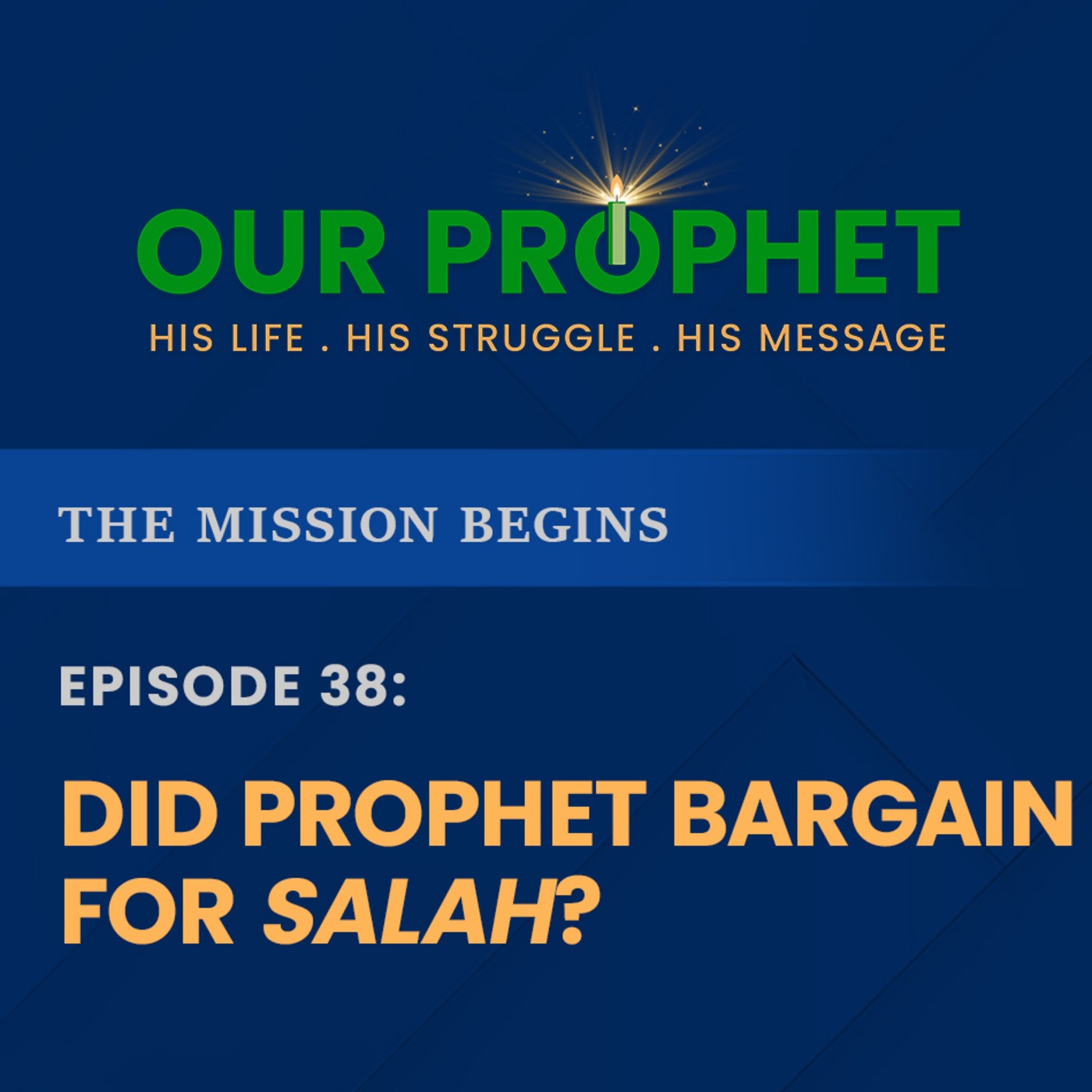 Ep 38: Isra & Mi'raj: Did The Prophet Bargain For Salah? | The Mission Begins | #OurProphet episode artwork