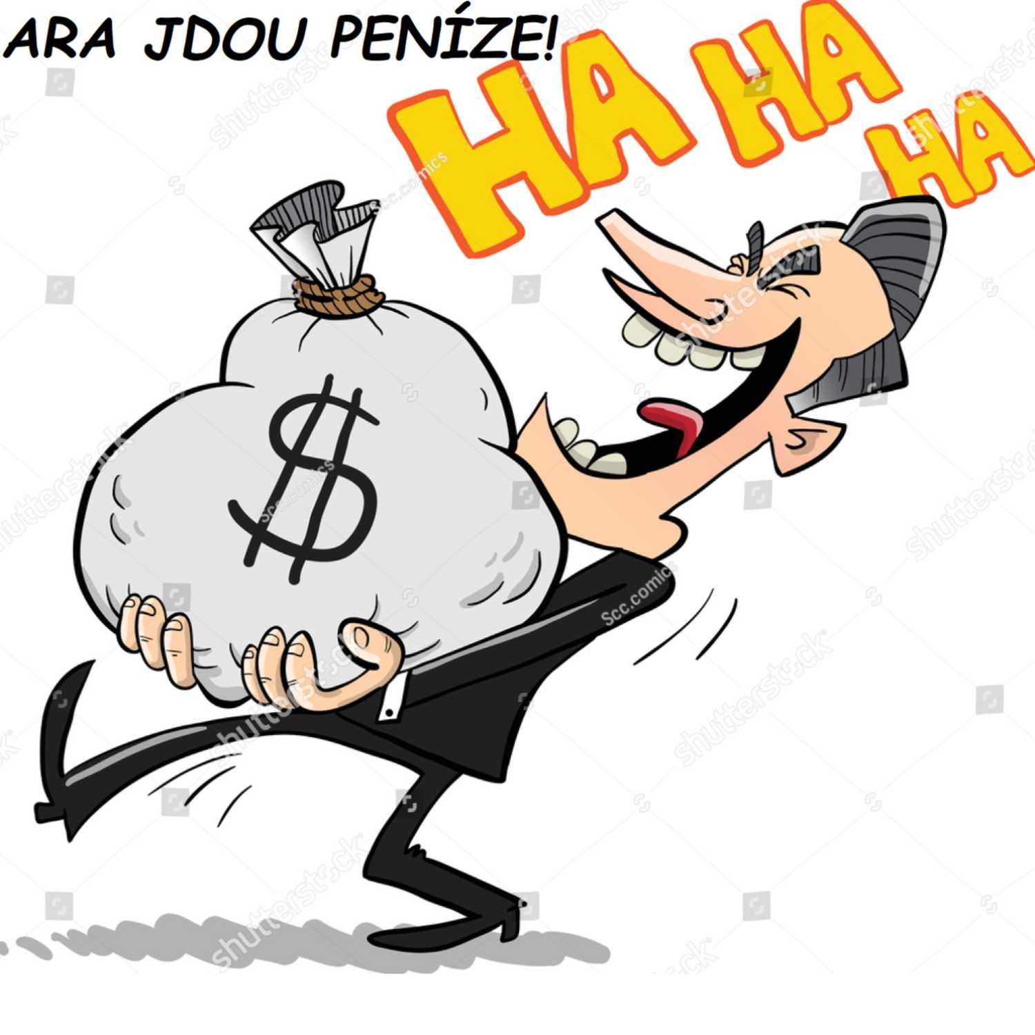 Ara jdou peníze!