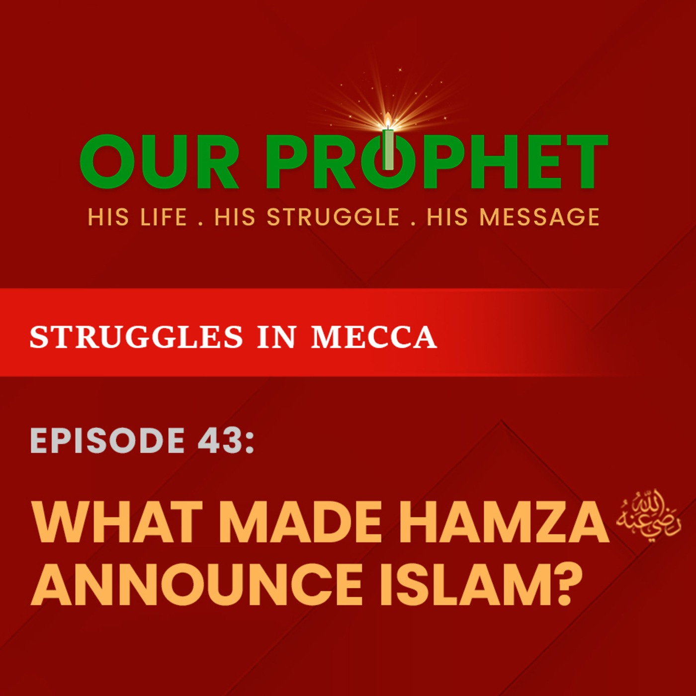 Ep 43: Torture of Meccans & Islam of Hamza ibn Abdul Mutallib | Struggles in Mecca | #OurProphet episode artwork