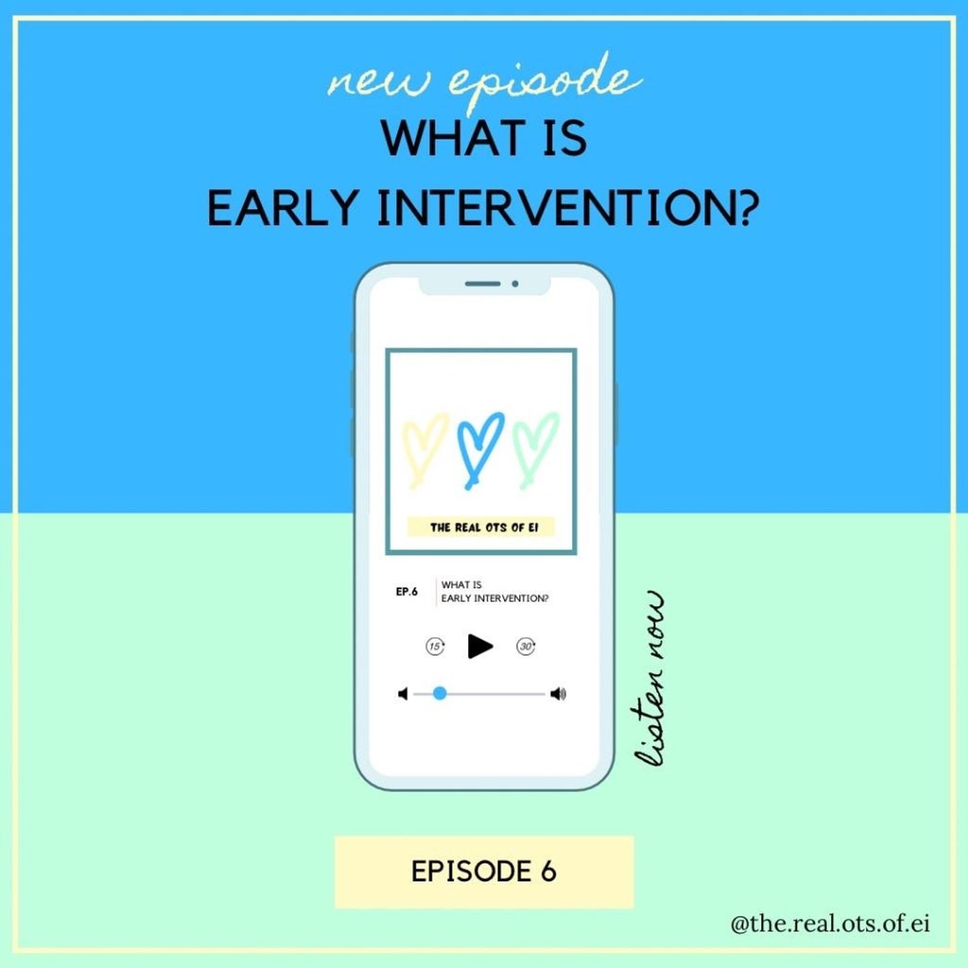 The Real OTs of Early Intervention