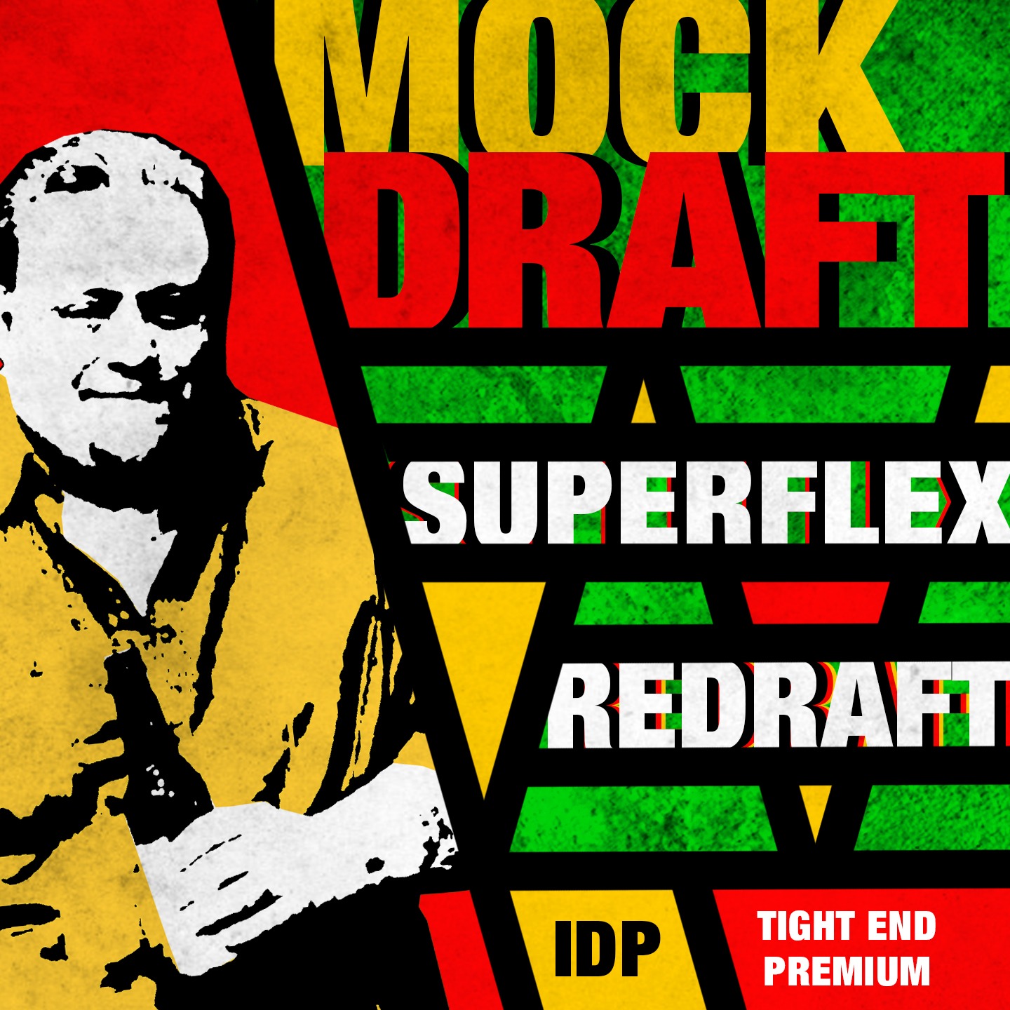 Zero RB Super Flex Mock Draft, IDP, TE Premium Image