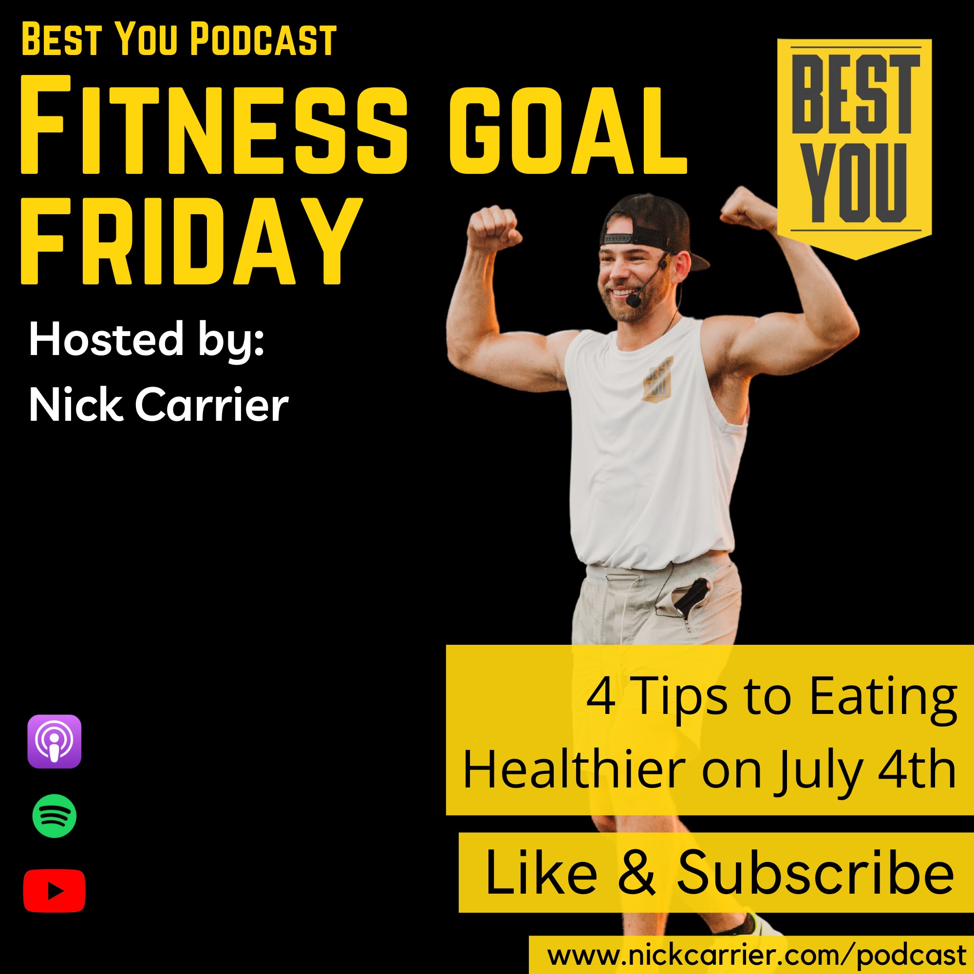 Fitness Goal Friday - 4 Tips to Eating Healthier on July 4th