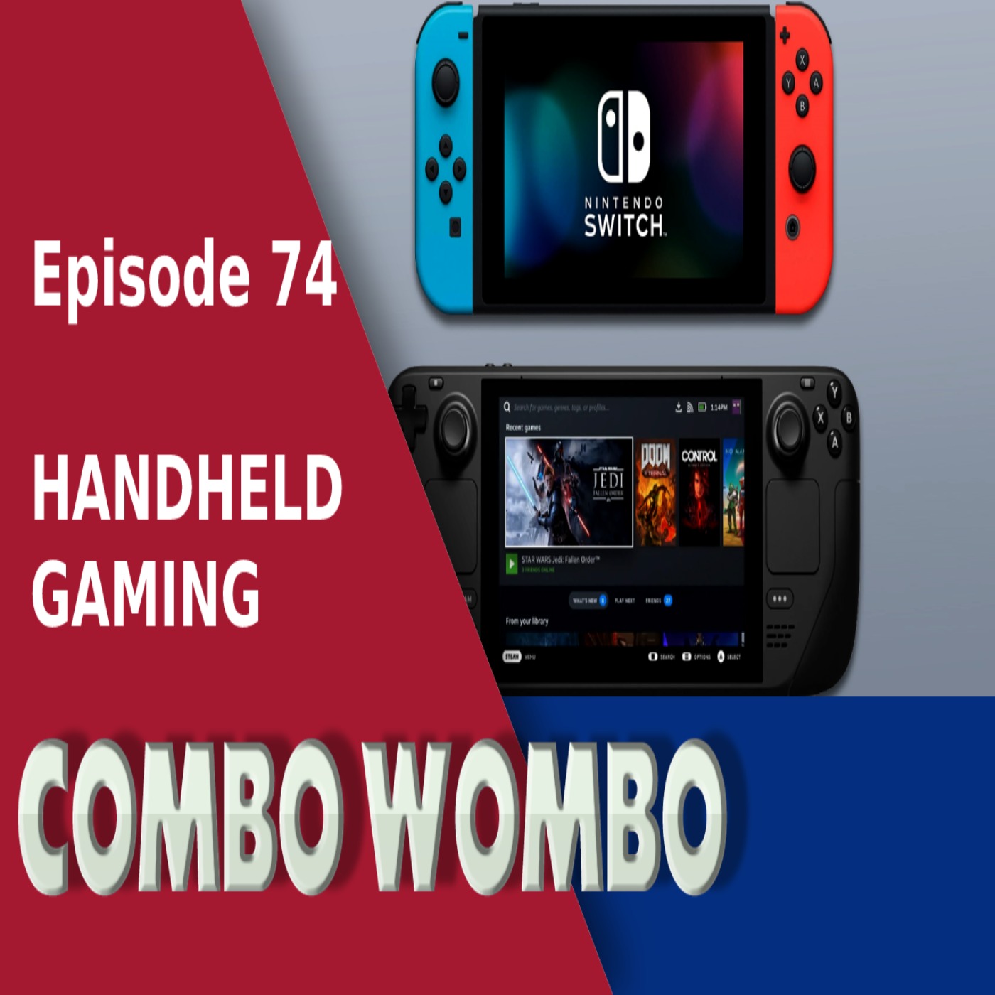 Combo Wombo Podcast Ep 74 – Handheld gaming is back episode artwork