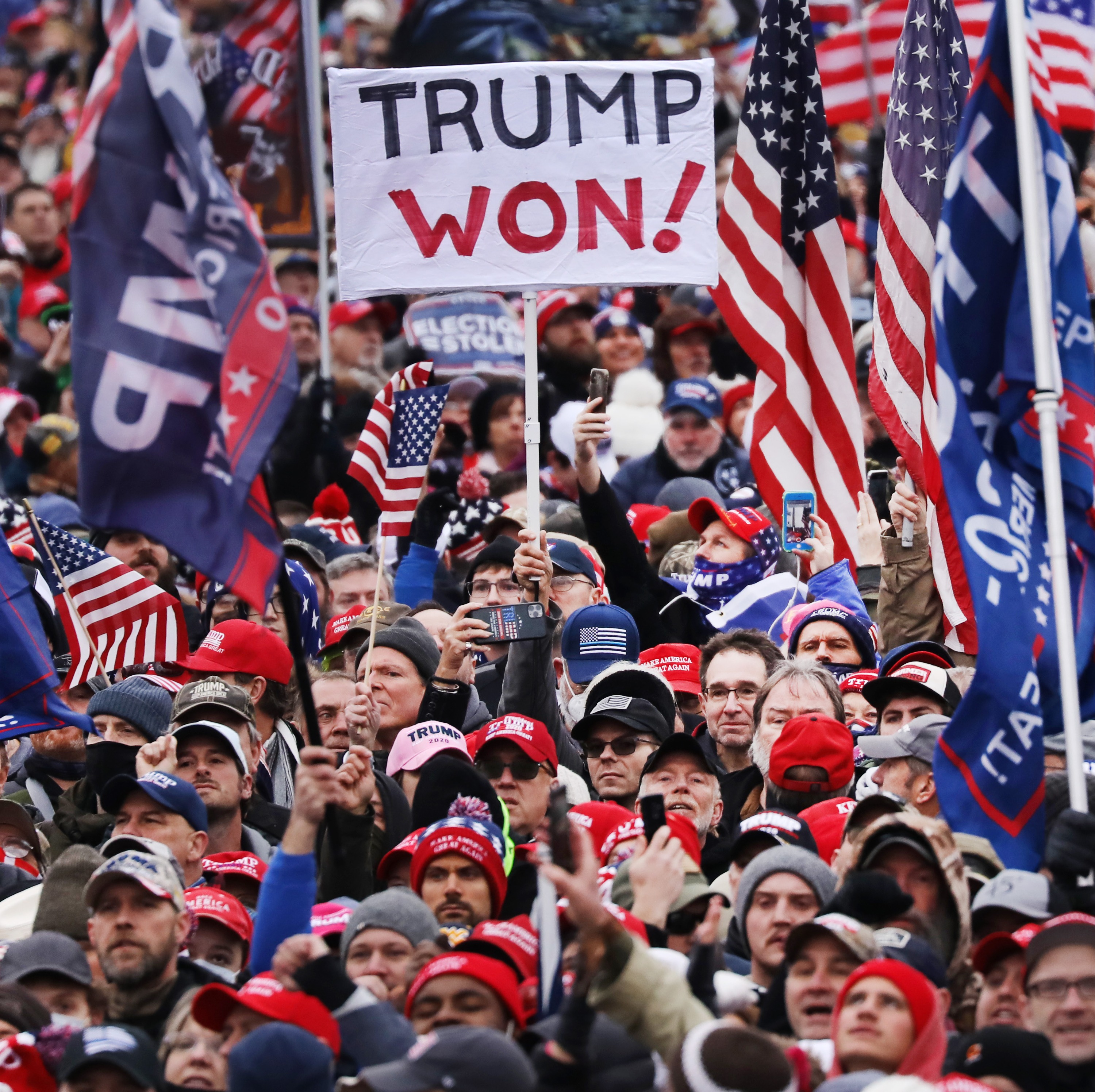 John Nichols on the 'Stop the Steal' rally, plus Rebecca Solnit and Thelma Young Lutunatabua on Climate Change