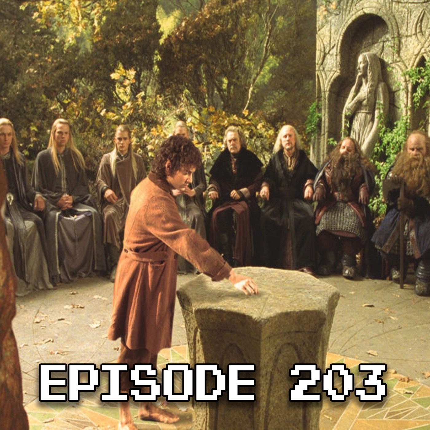 #203- The Lord Of The Rings: The Fellowship of The Ring episode artwork
