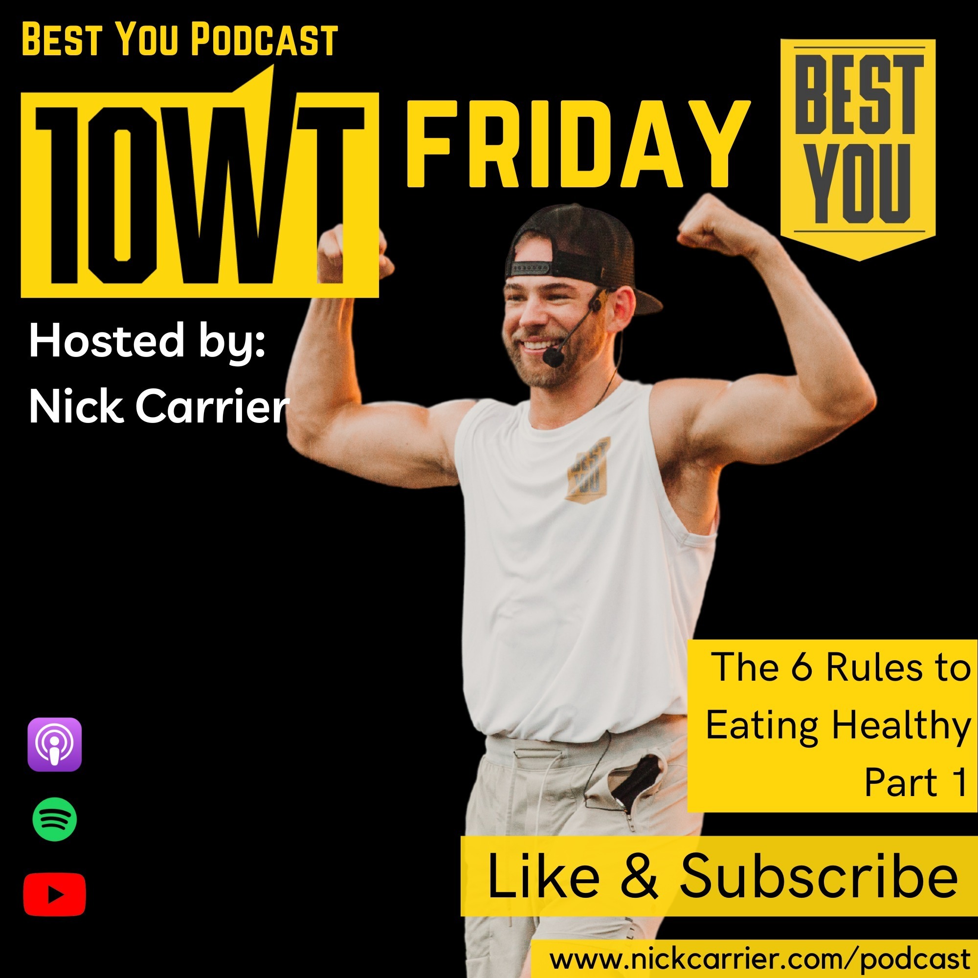 10WT Friday - The 6 Rules to Eating Healthy - Part 1