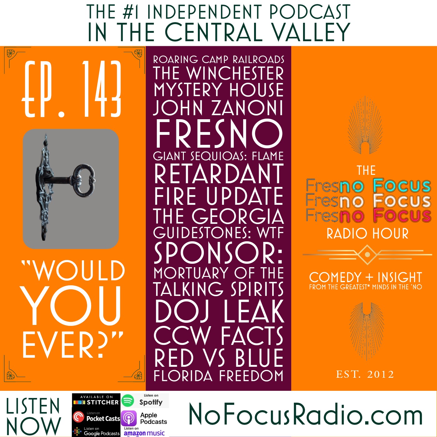 The no Focus Radio Hour Ep 143 : “Would you ever?" episode artwork