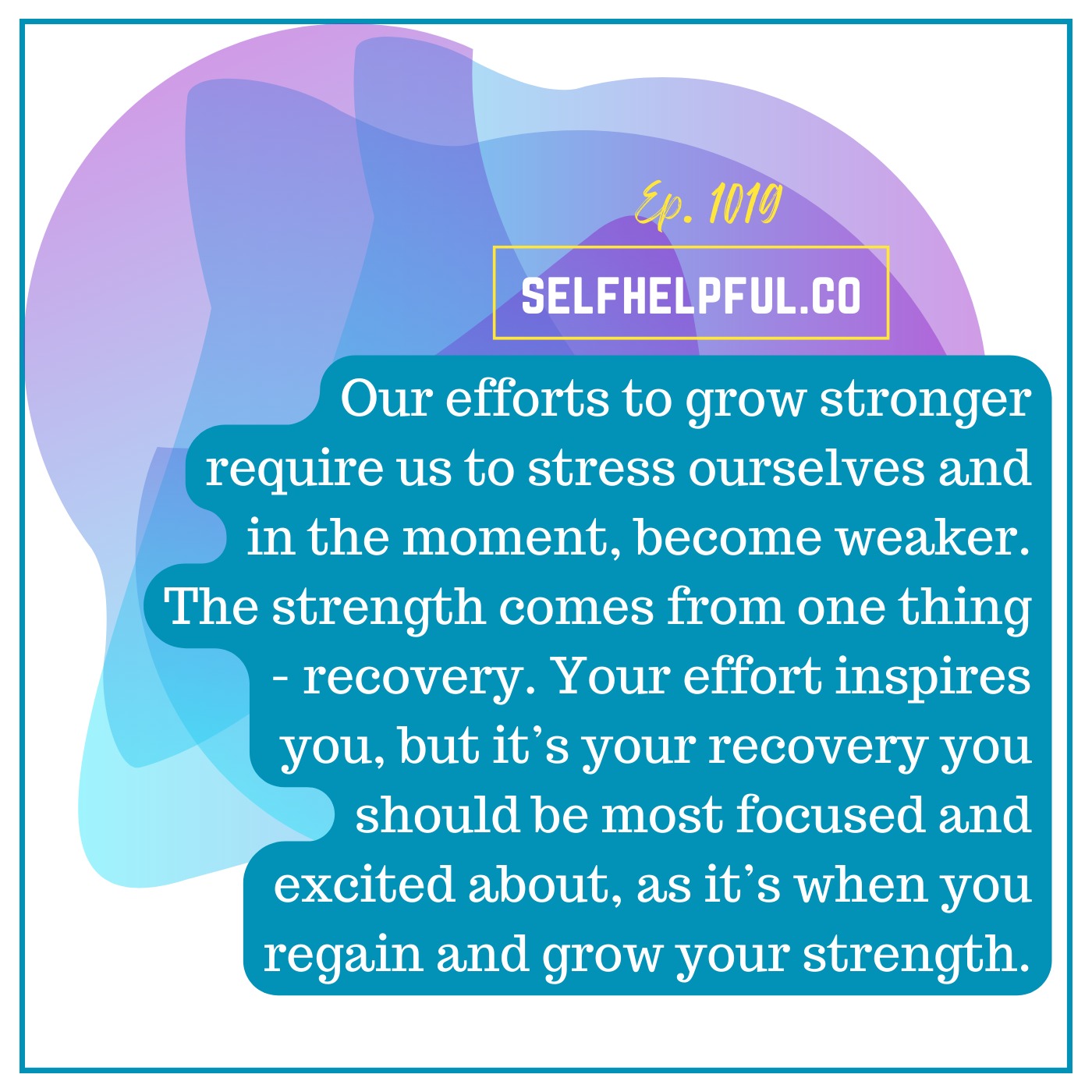 You Only Grow Stronger When You Rest And Recover | Functional Friday