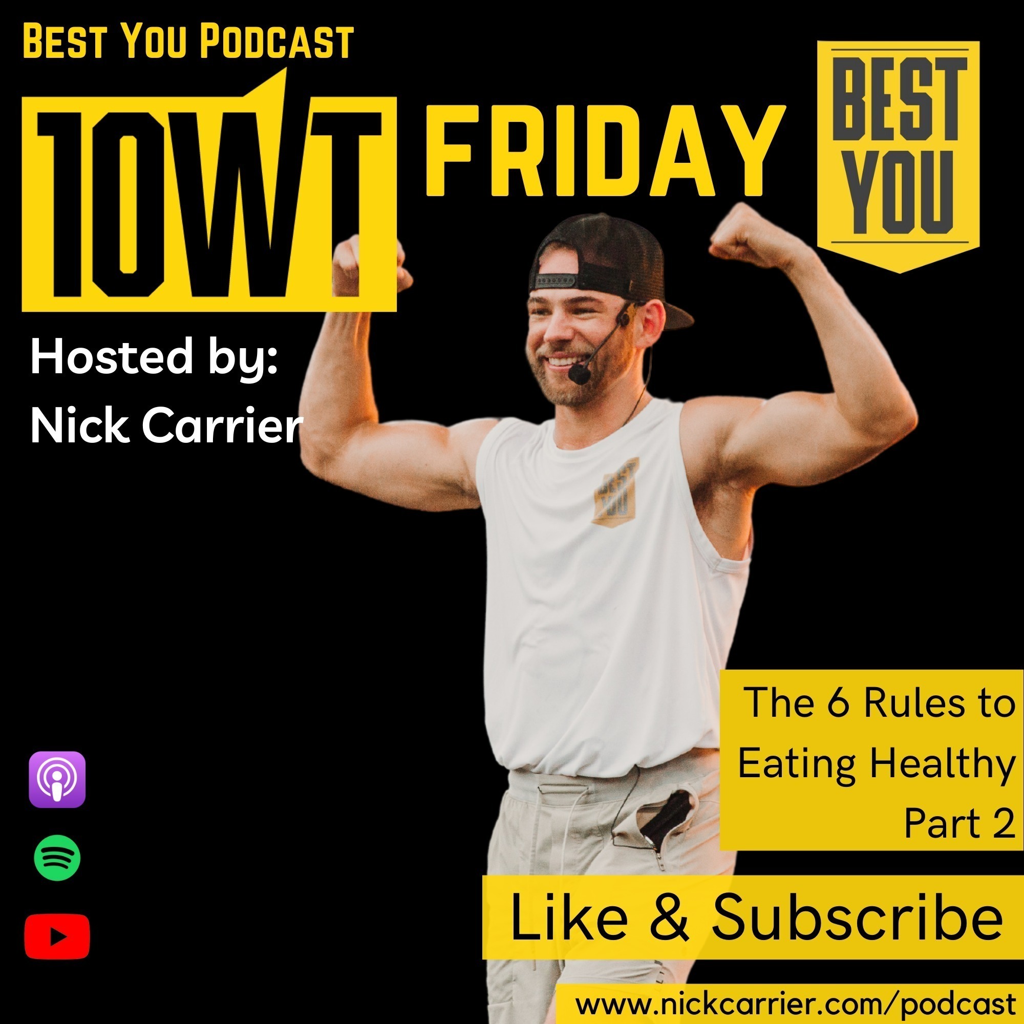 10-WT Friday - The 6 Rules to Eating Healthy - Part 2