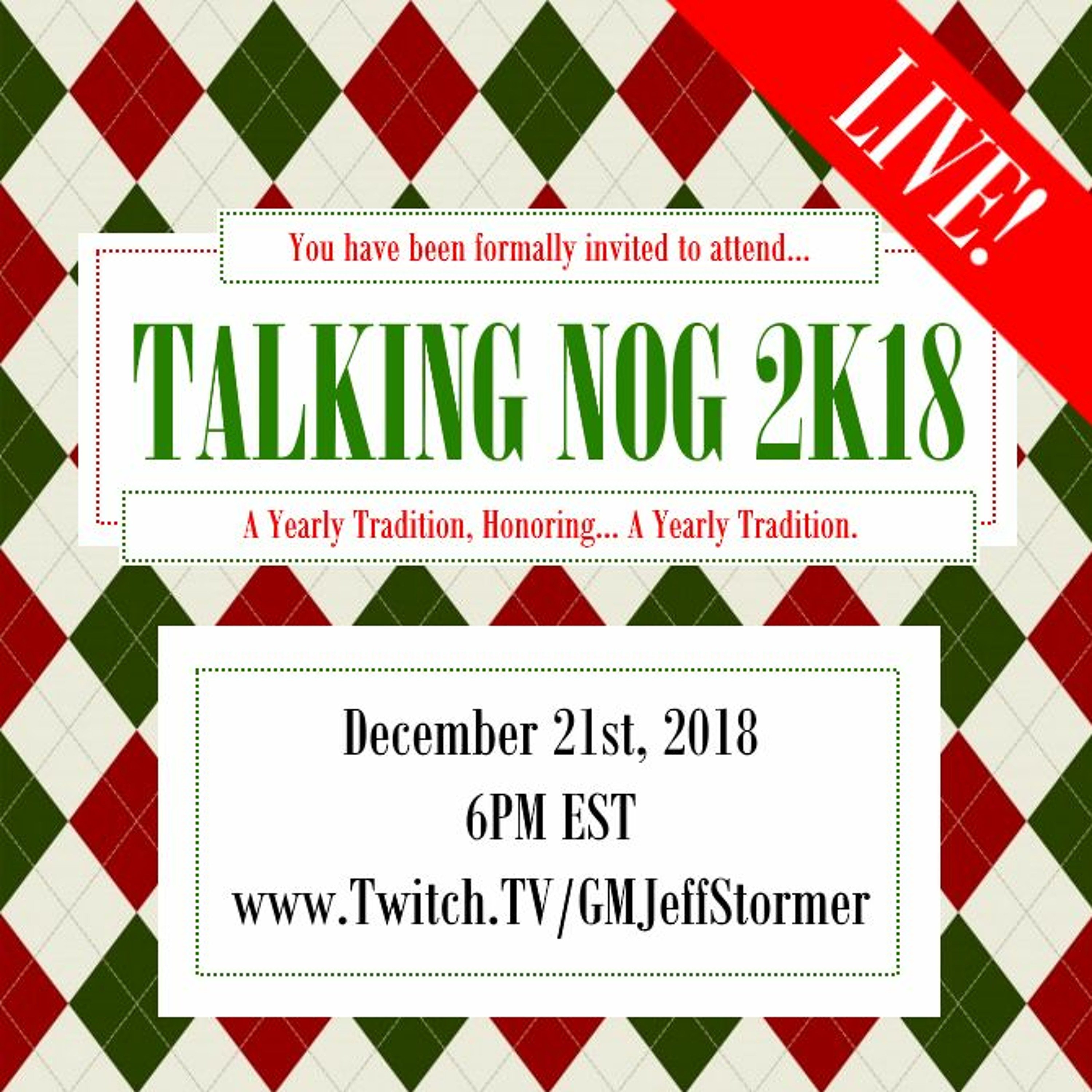 Talking Nog 2K18 episode artwork