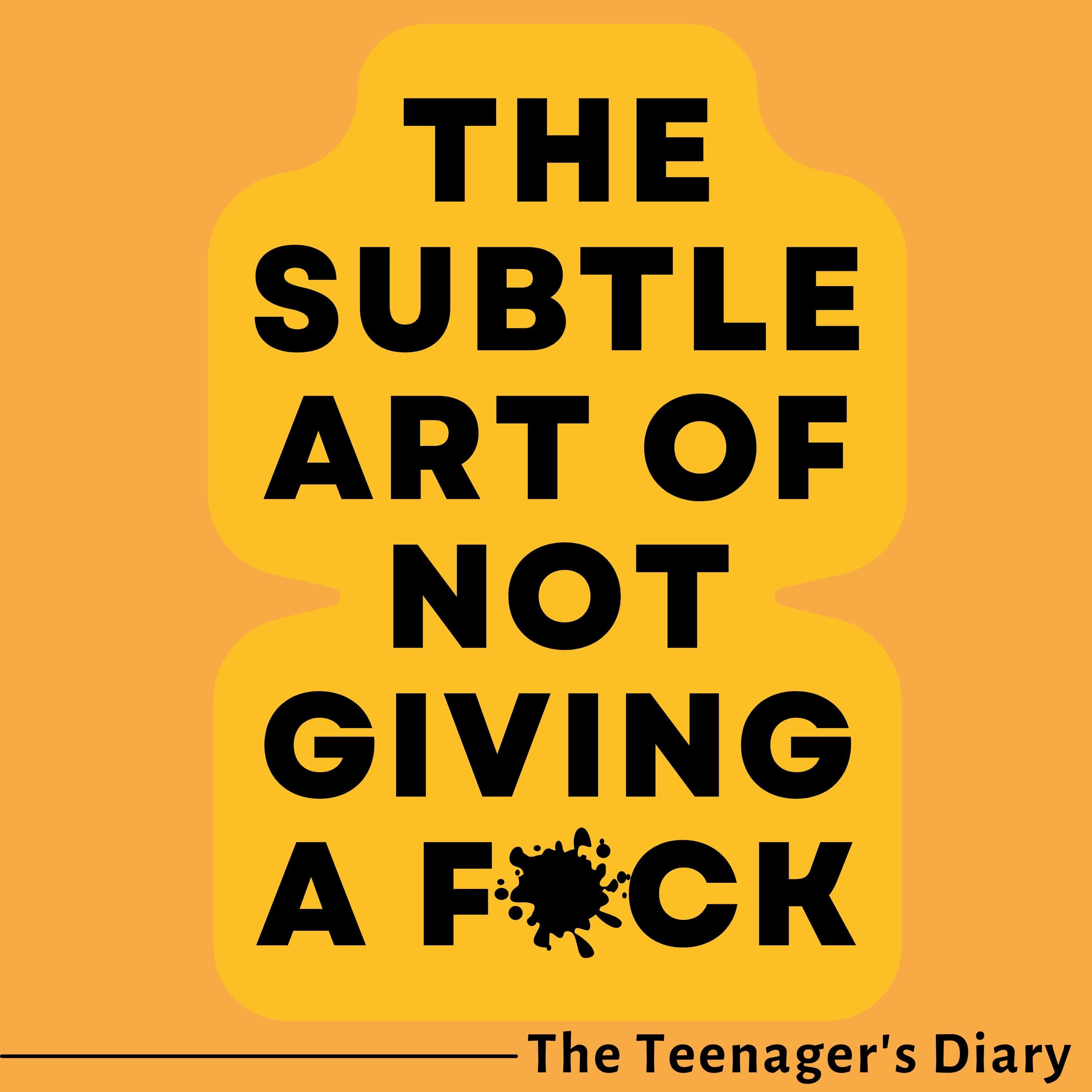 THE SUBTLE ART OF NOT GIVING A FUCK episode artwork