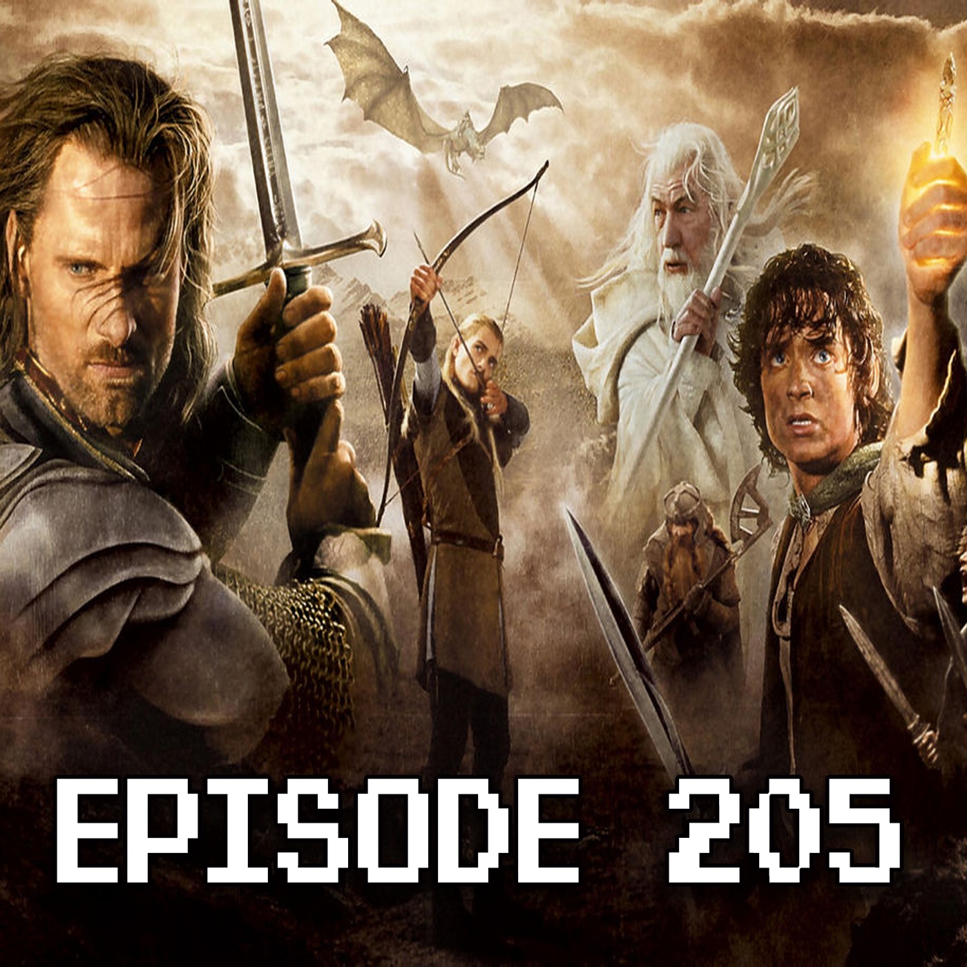 #205- The Lord Of The Rings: Return Of The King episode artwork
