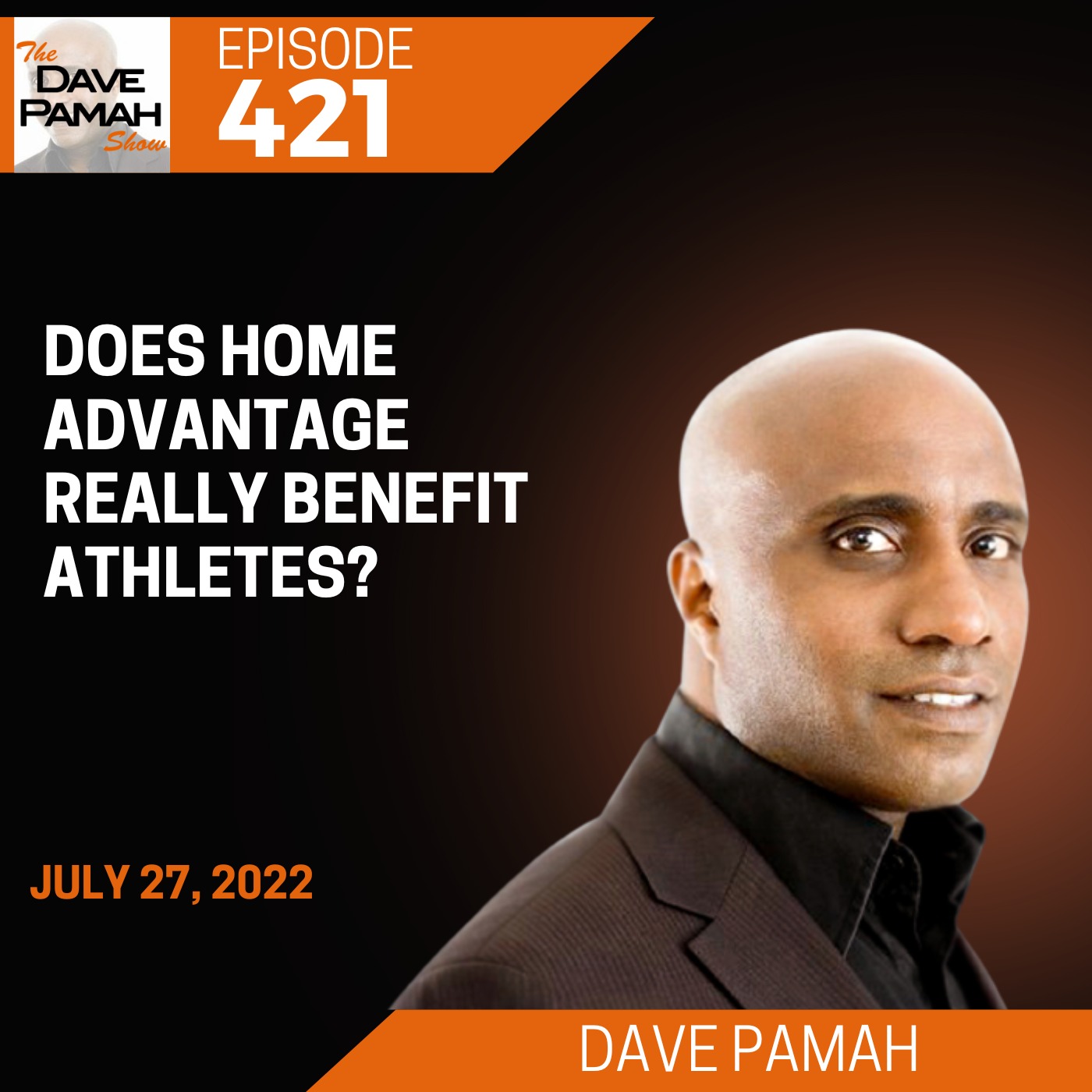 Does home advantage really benefit athletes with Dave Pamah Image