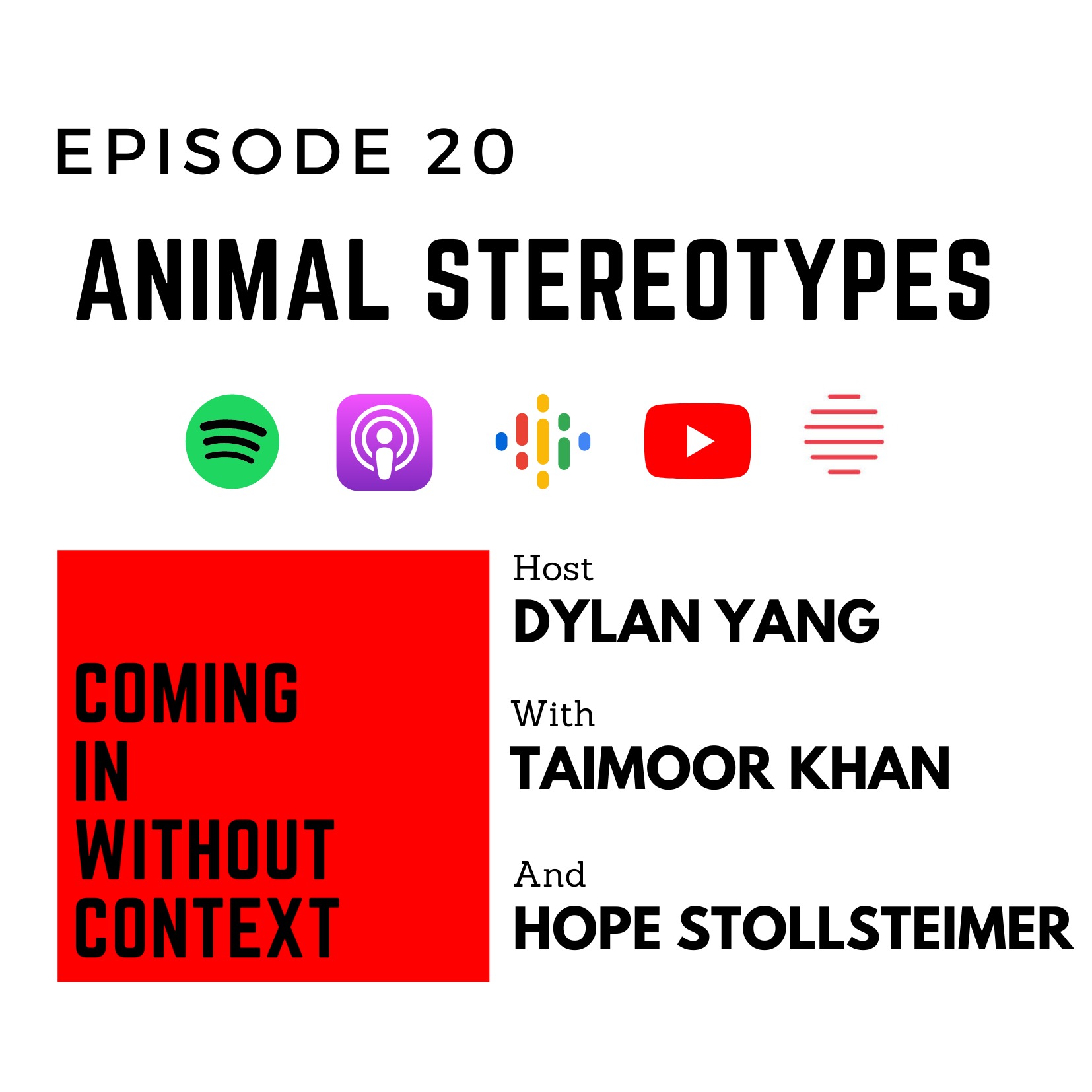 EP 20: Animal Stereotypes