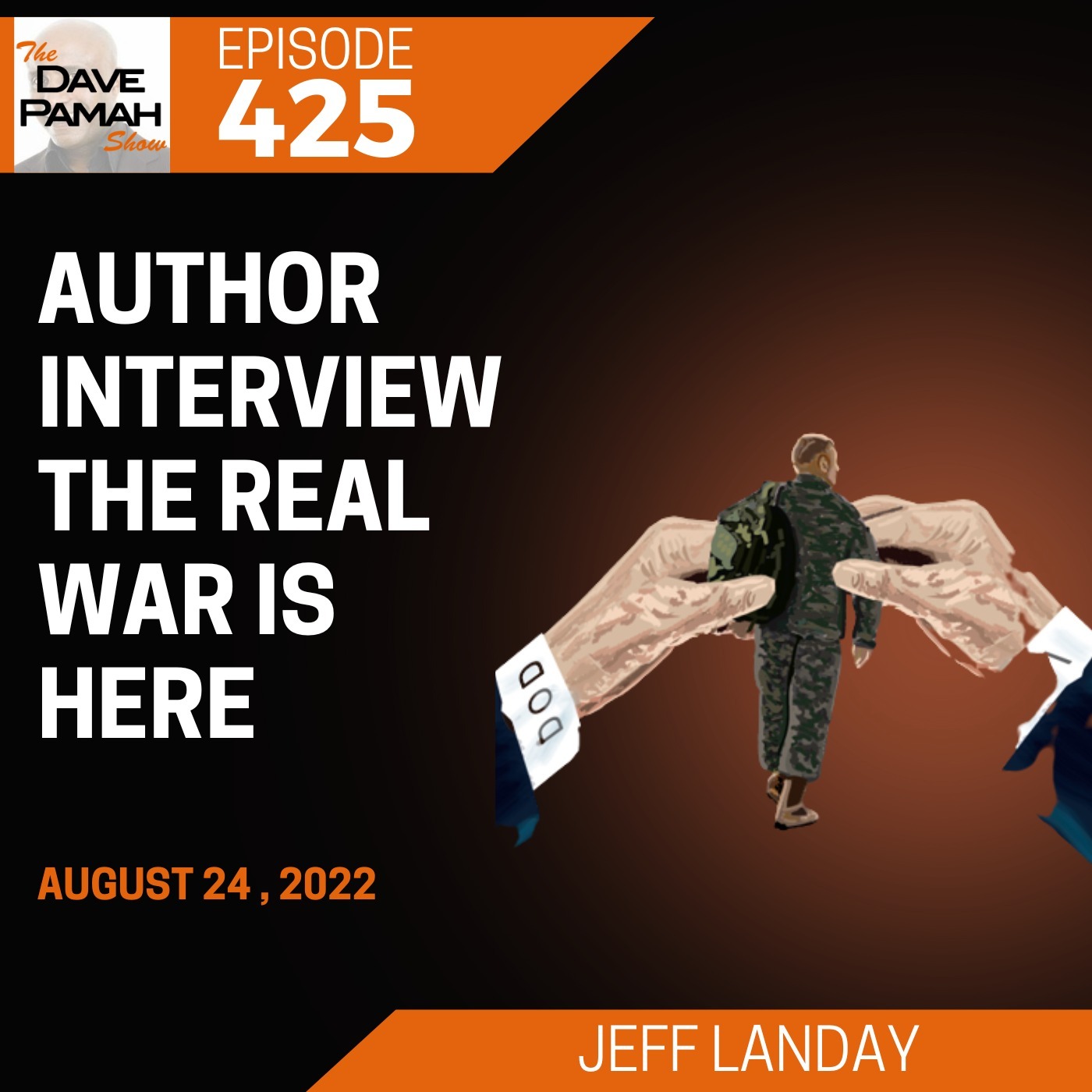 Author Interview - The Real War Is Here with Jeff Landay Image